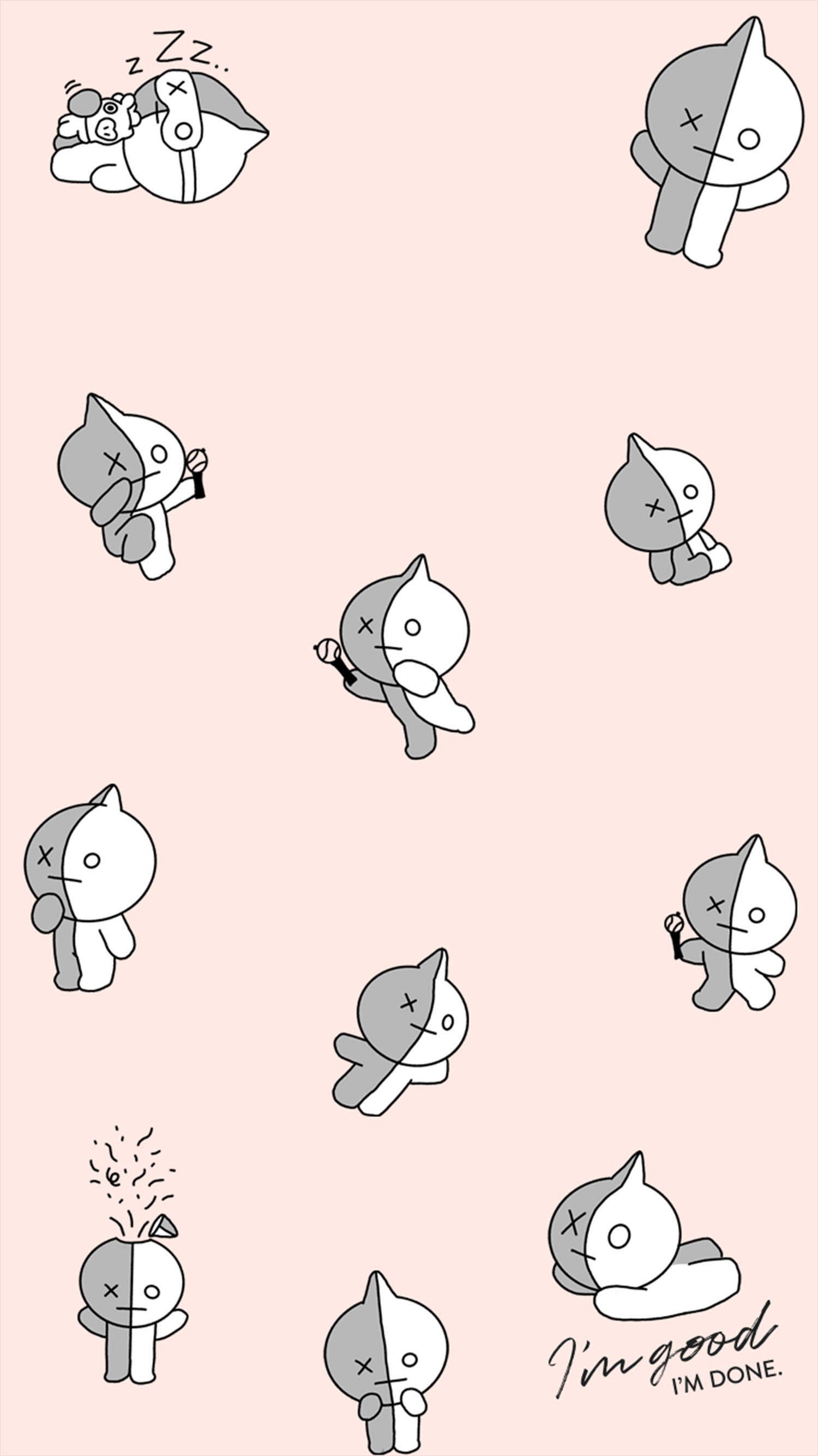 Suloisia Van BT21 Taustakuvat