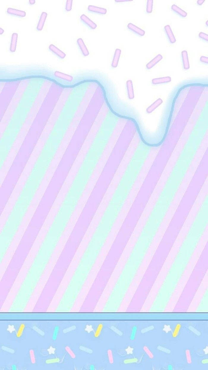 Suloisin Kawaii-jäätelötaide Taustakuvat