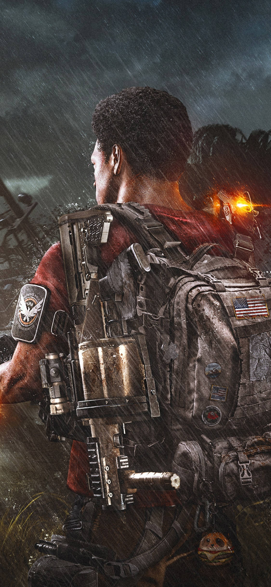 Suojaa rajasi The Division -puhelimella Taustakuvat