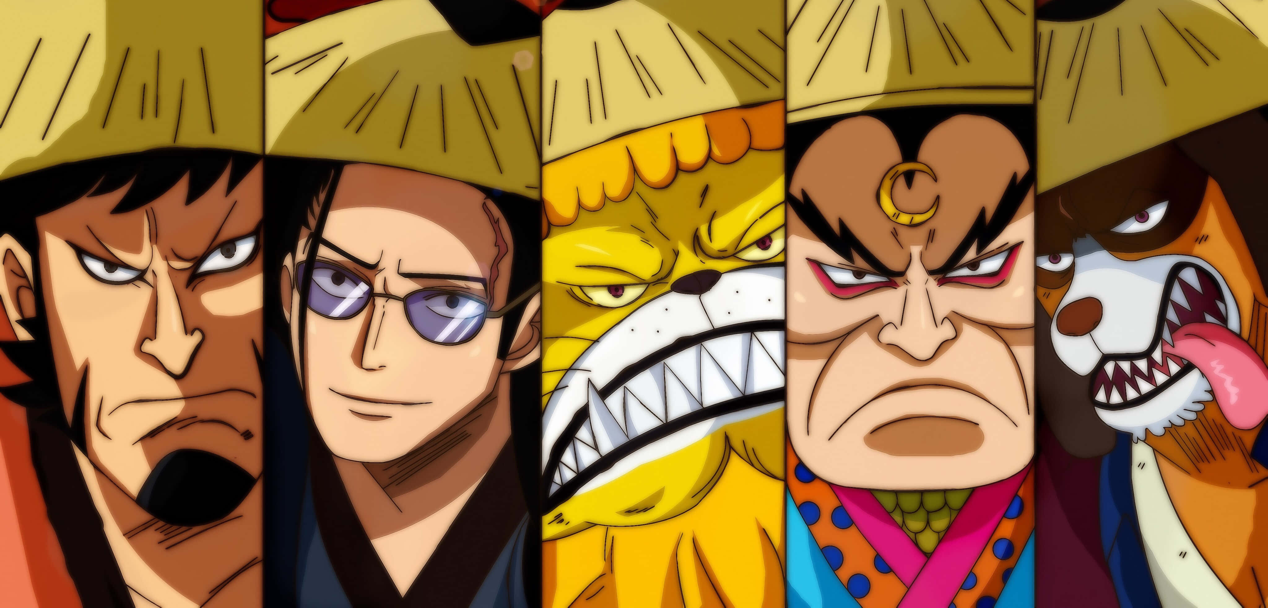 Suositun anime-sarjan One Piece:n teräväpiirtotaustakuva Taustakuvat