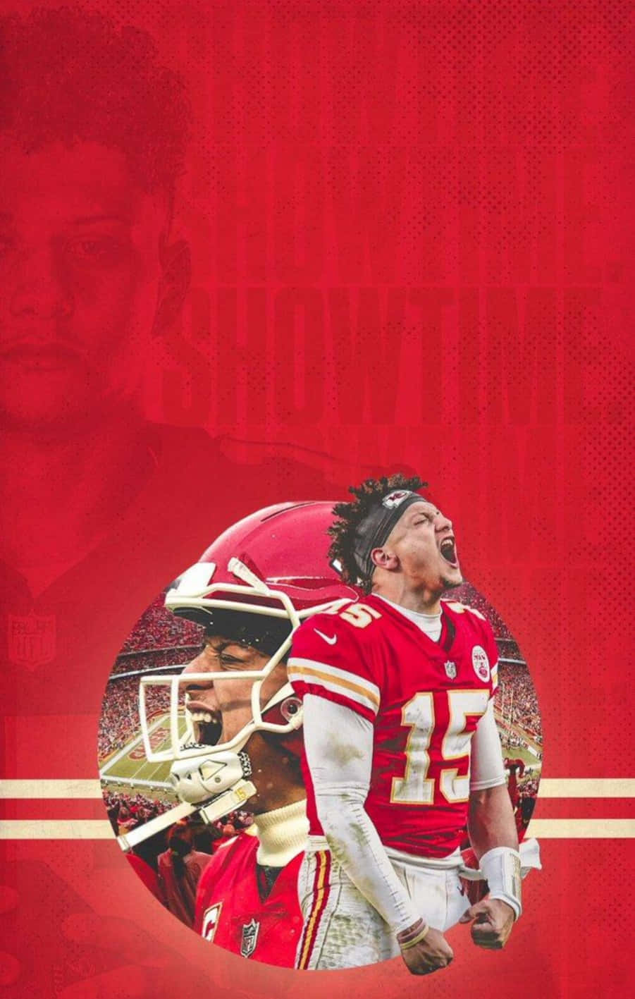 Super Bowl -mestari, pelinrakentaja Patrick Mahomes Taustakuvat