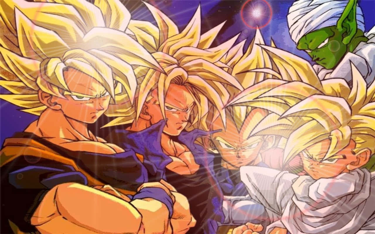 Super Saiyan Blue Goku taistelee Duplicate Vegetaa vastaan Dragon Ball Super -animesarjassa Taustakuvat