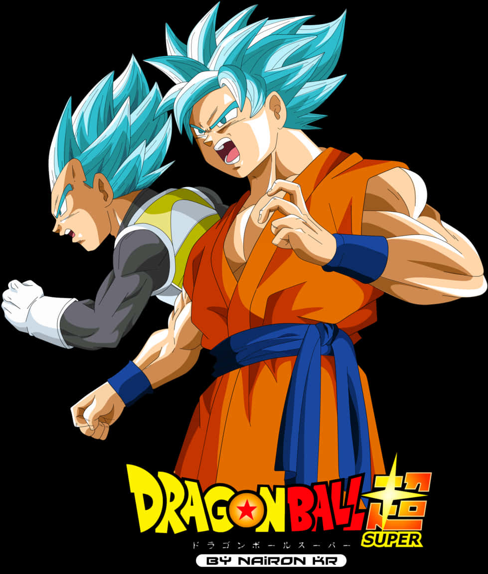 Super Saiyan Blue Goku ja Vegeta Dragon Ball Super Taustakuvat