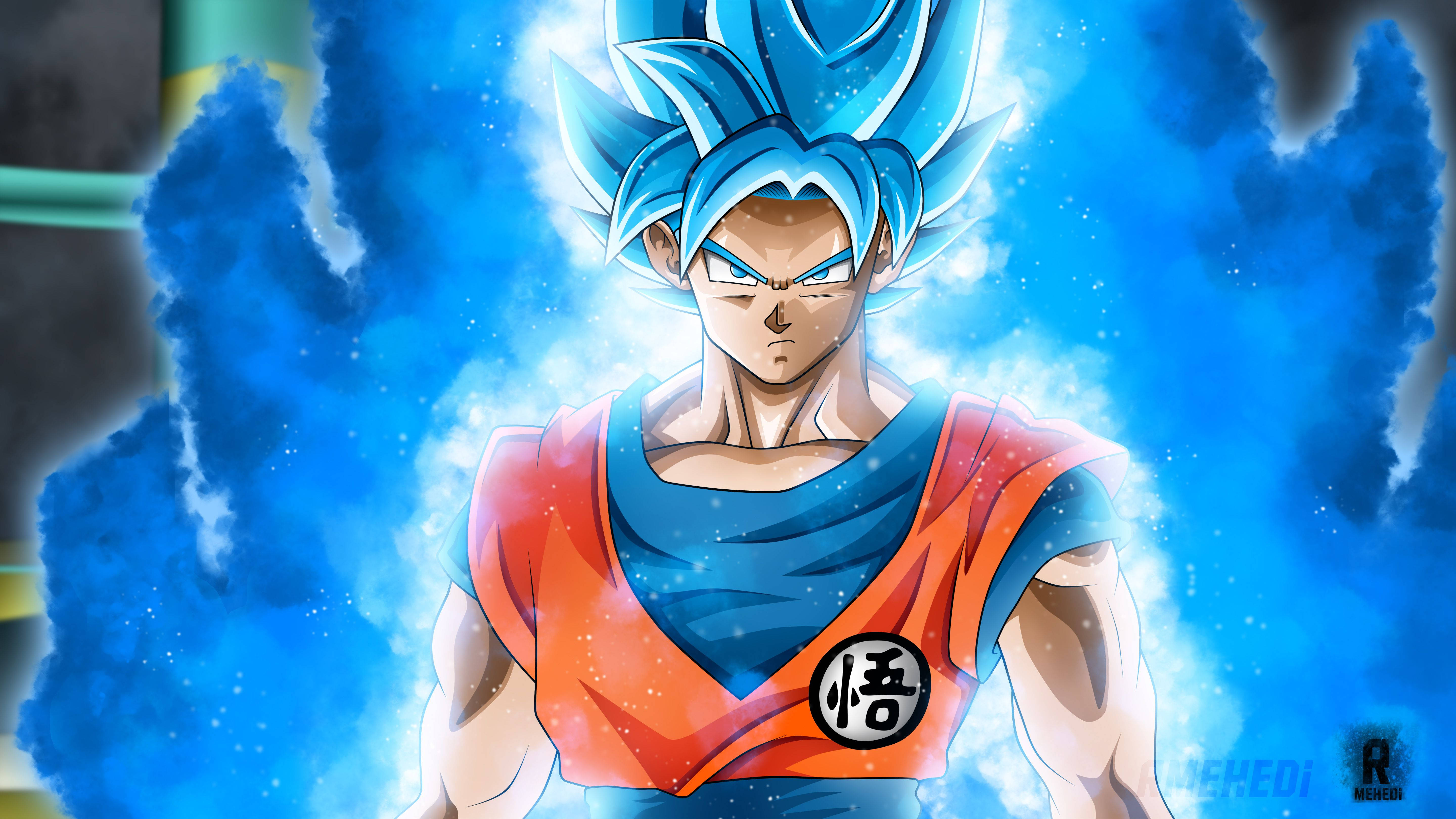 Super Saiyan Blue Goku päästää täyden voimansa valloilleen Taustakuvat