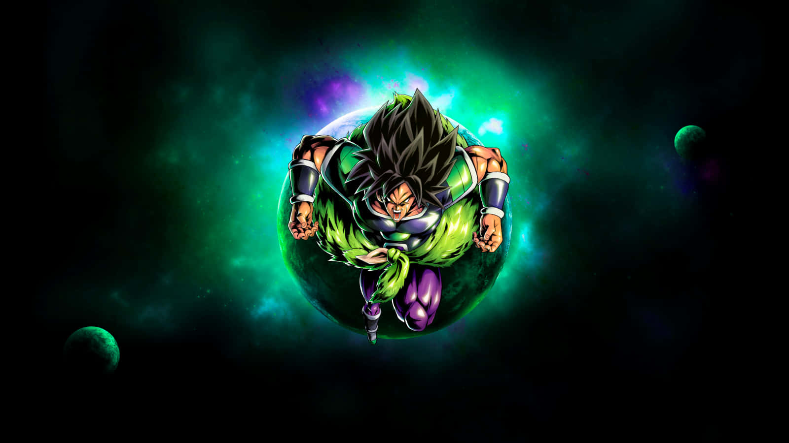 Super Saiyan Brolyn voima vapautettuna elokuvassa Dragon Ball Super: Broly Taustakuvat