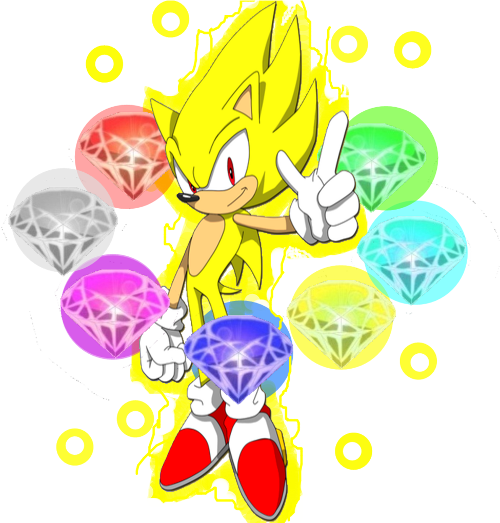 Super Sonic kaaossmaragdeilla Taustakuvat