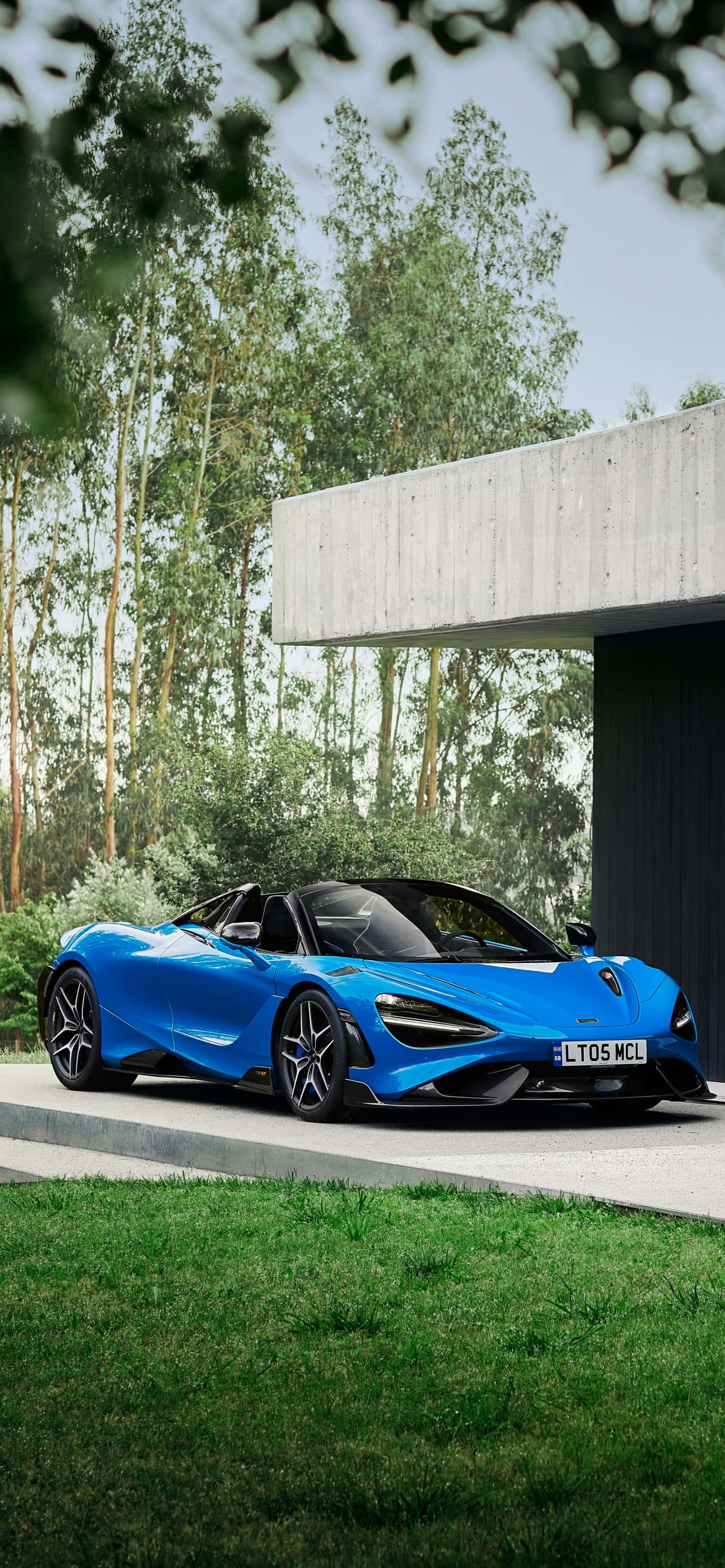 Supercar Blue McLaren 765 Taustakuvat