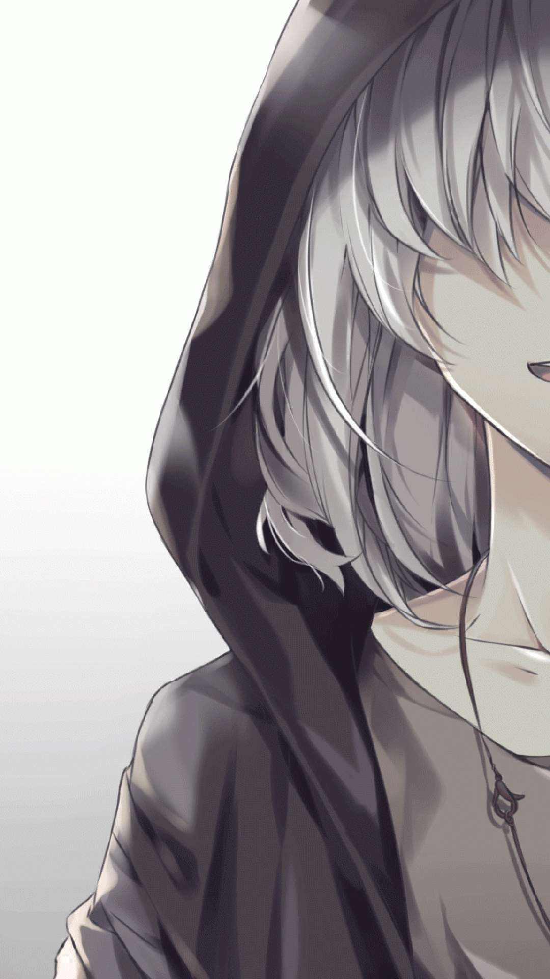 Surullinen animepuhelin jaettu kuva Taustakuvat