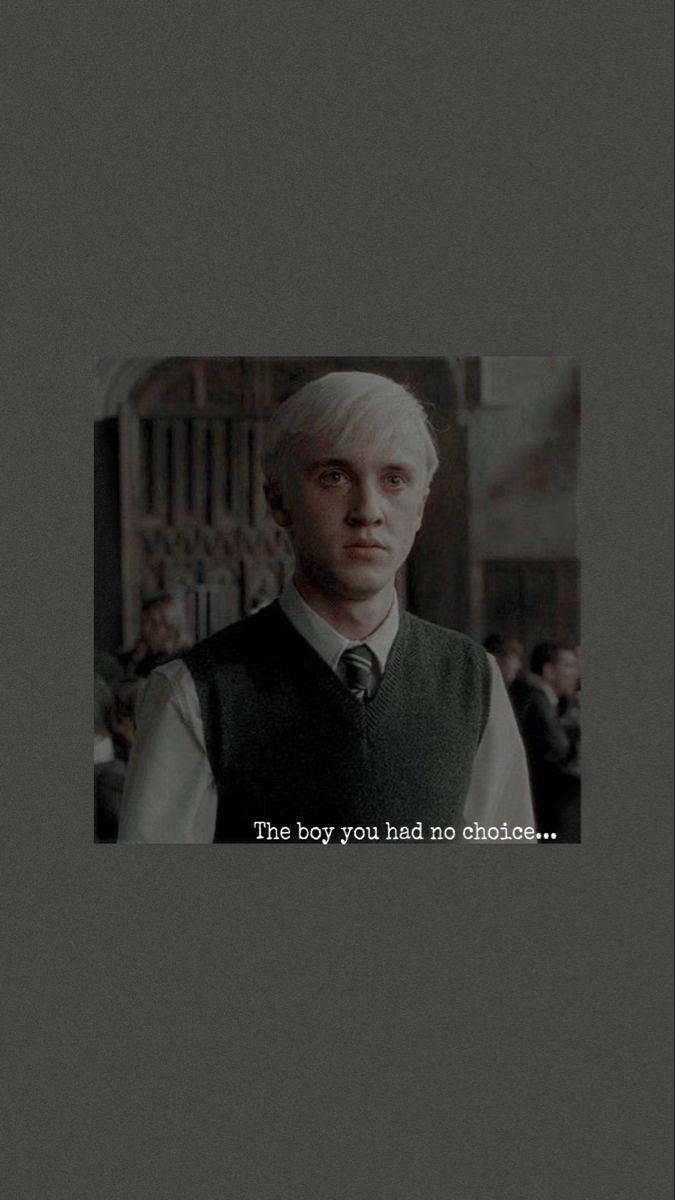 Surullinen Draco Malfoy -estetiikka Taustakuvat