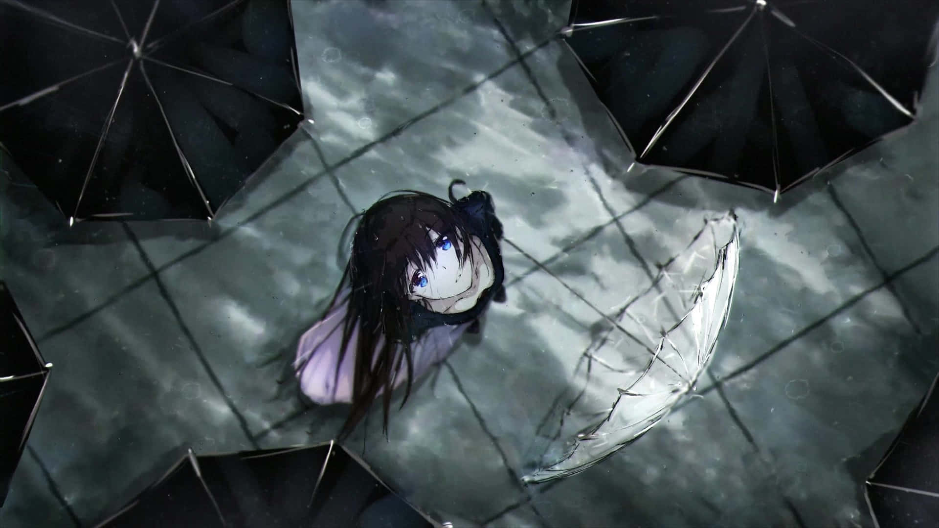 Surullisia animekuvia Taustakuvat