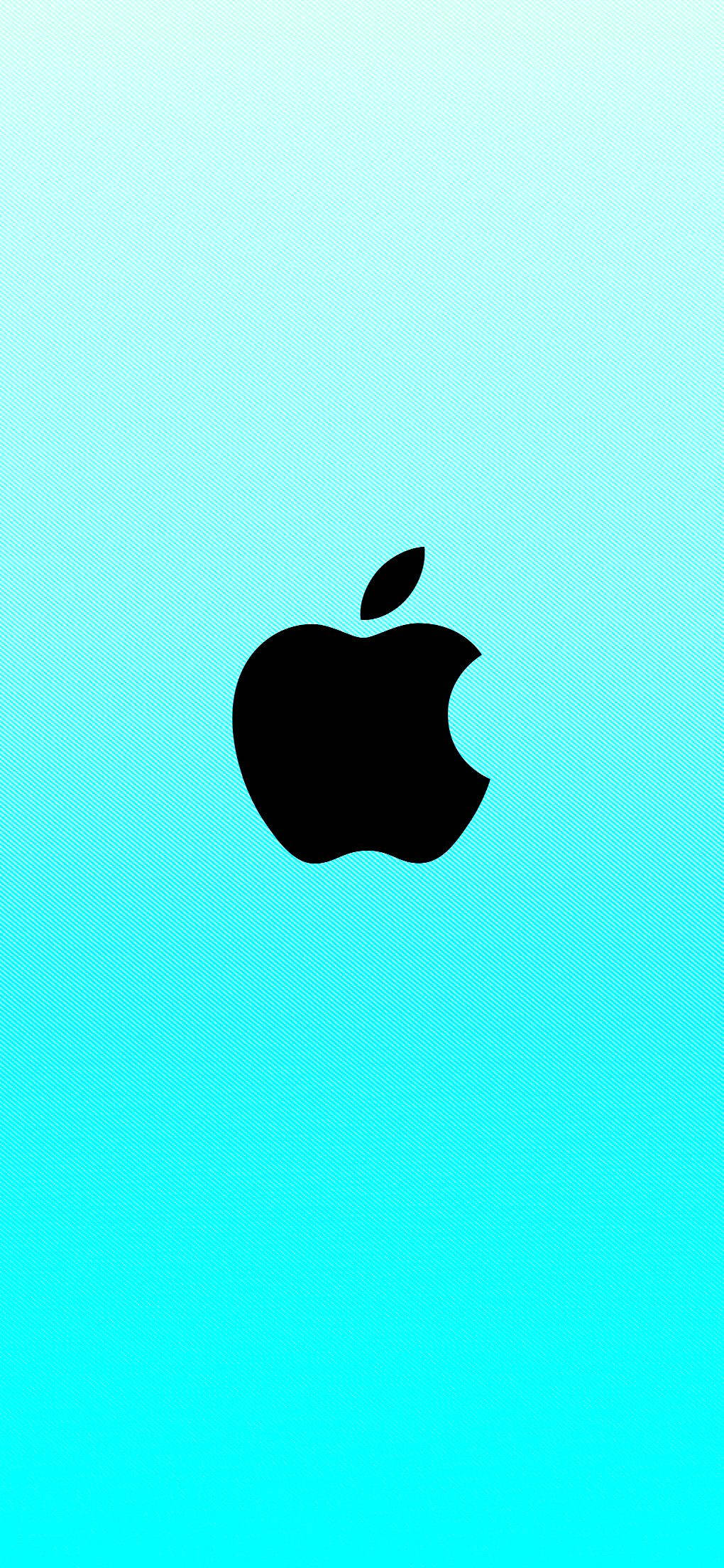 Syaani Sininen Apple Logo Taustakuvat