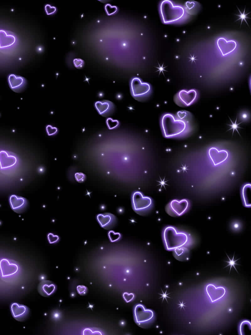 Sydäntensade violettina PFP Taustakuvat