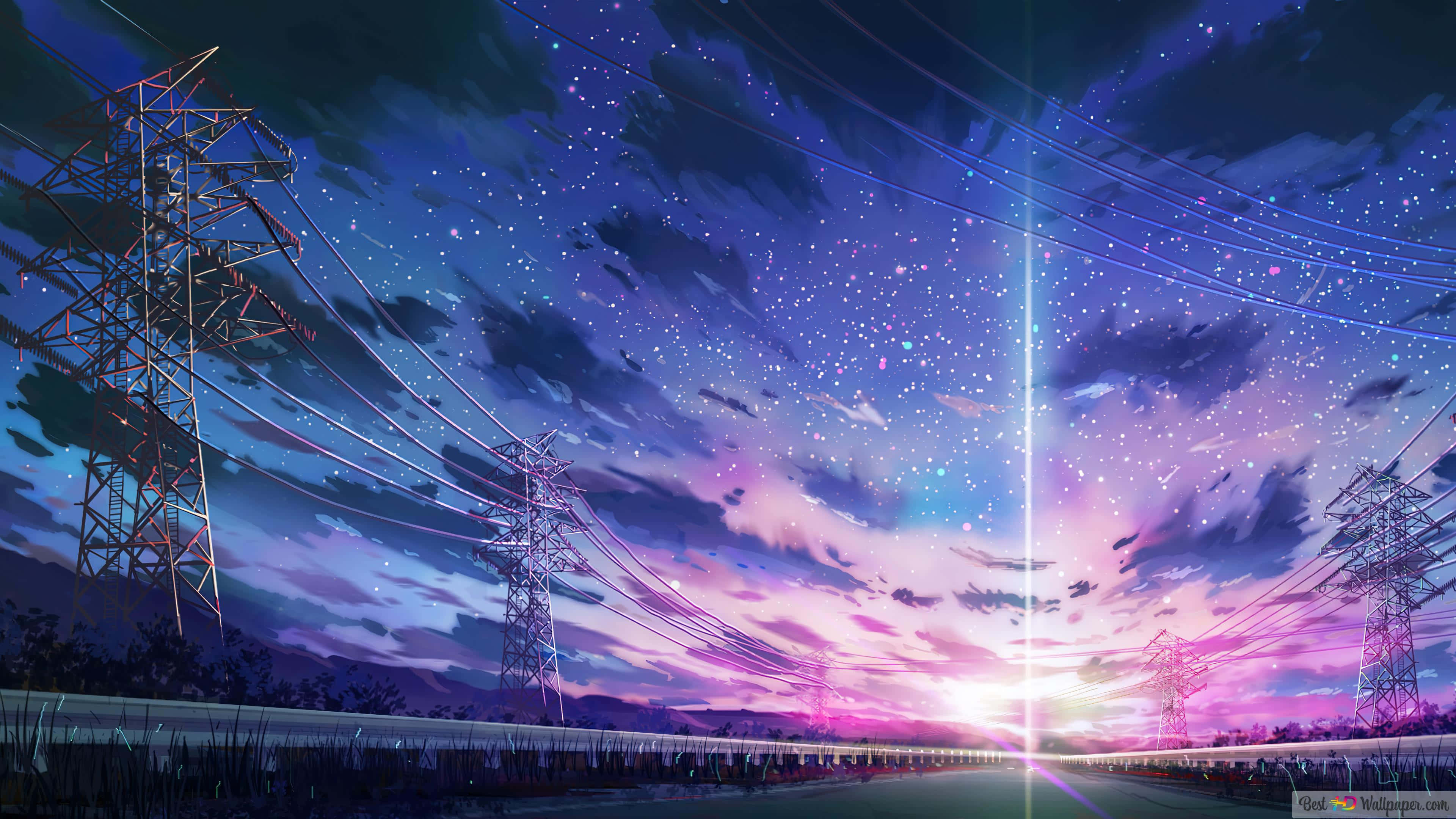 Syleile Anime 4K:n värejä! Taustakuvat