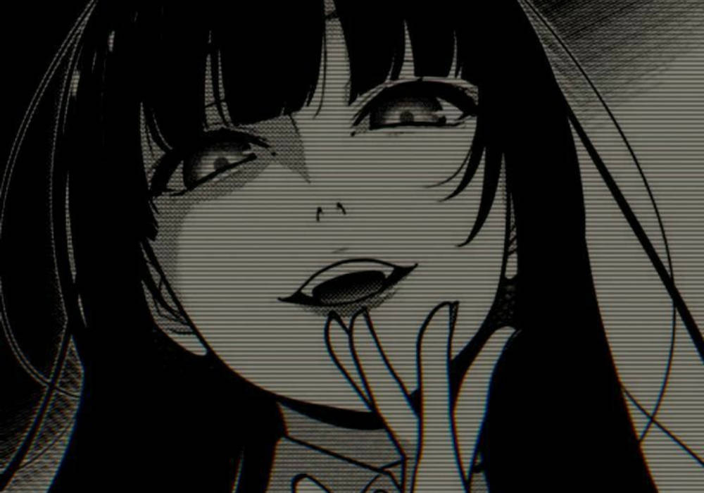 Synkkä anime-profiilikuva Yumeko Jabami Taustakuvat