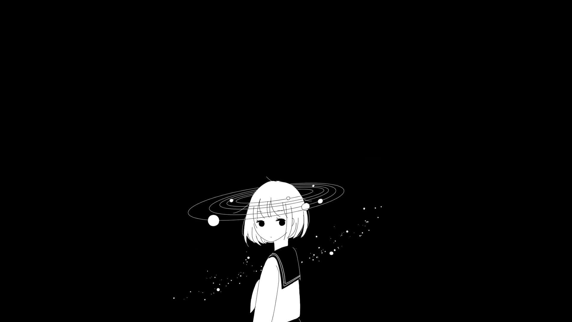 Synkkä ja aavemainen animekohtaus Taustakuvat