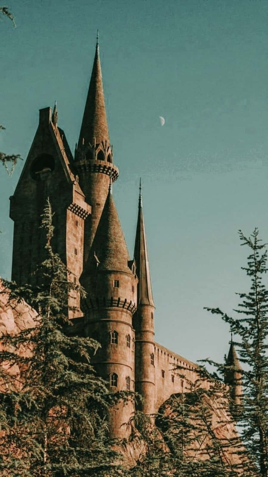 Synkkä ja salaperäinen estetiikka Harry Potterin maailmassa Taustakuvat