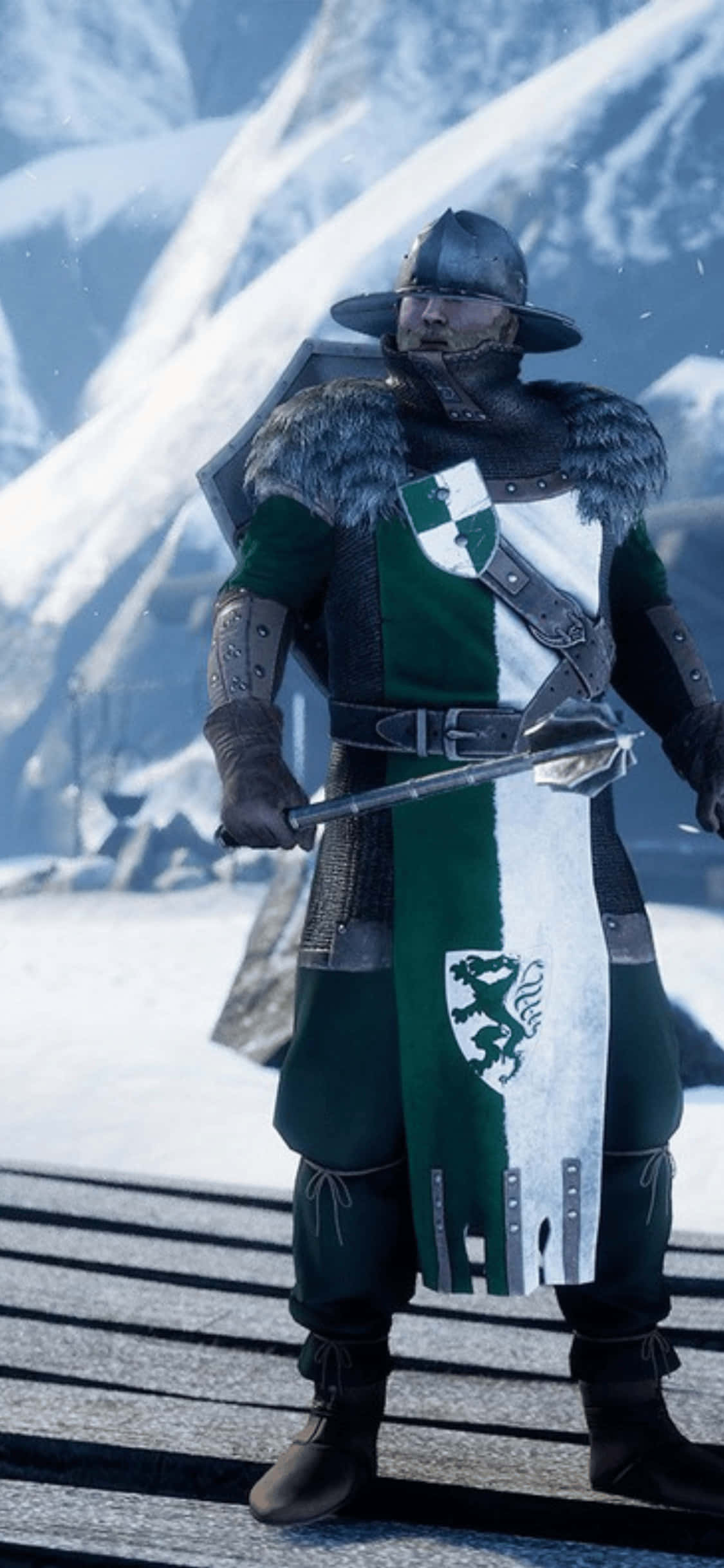 Syventynyt Mordhau-aikakauteen - iPhone XS -taustakuva Taustakuvat