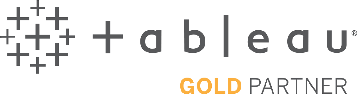 Tableau Gold Partner -logo Taustakuvat