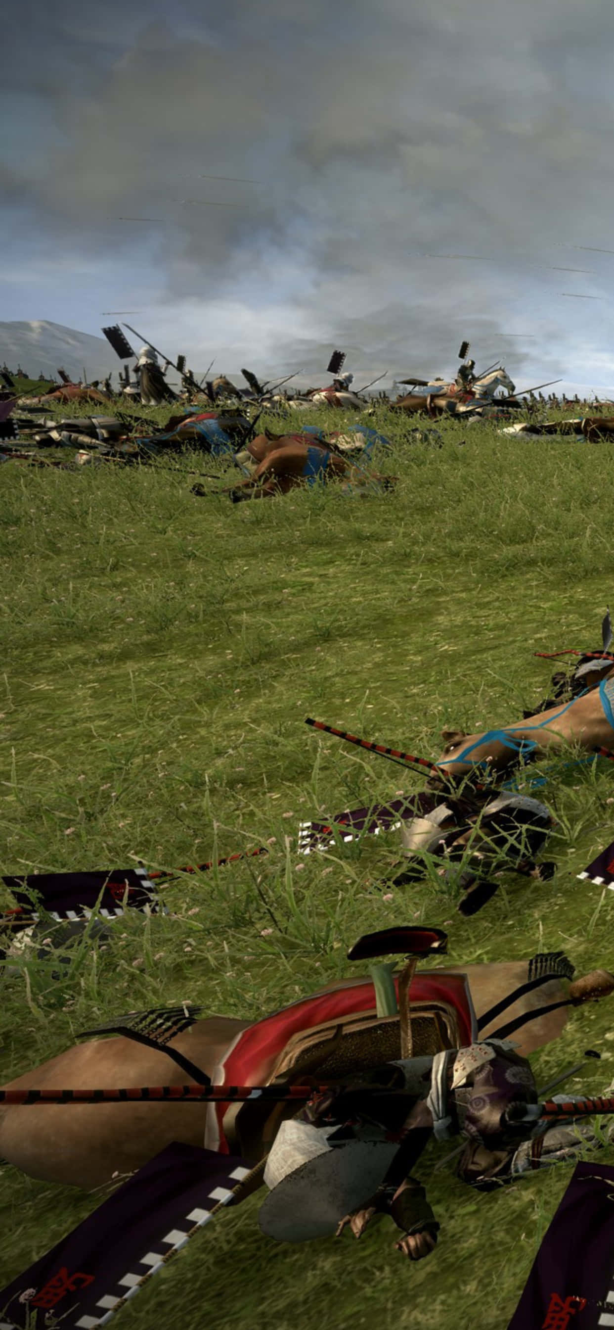 Taistele kuolemaan asti Total War Attilalla iPhone Xs Max -laitteellasi Taustakuvat