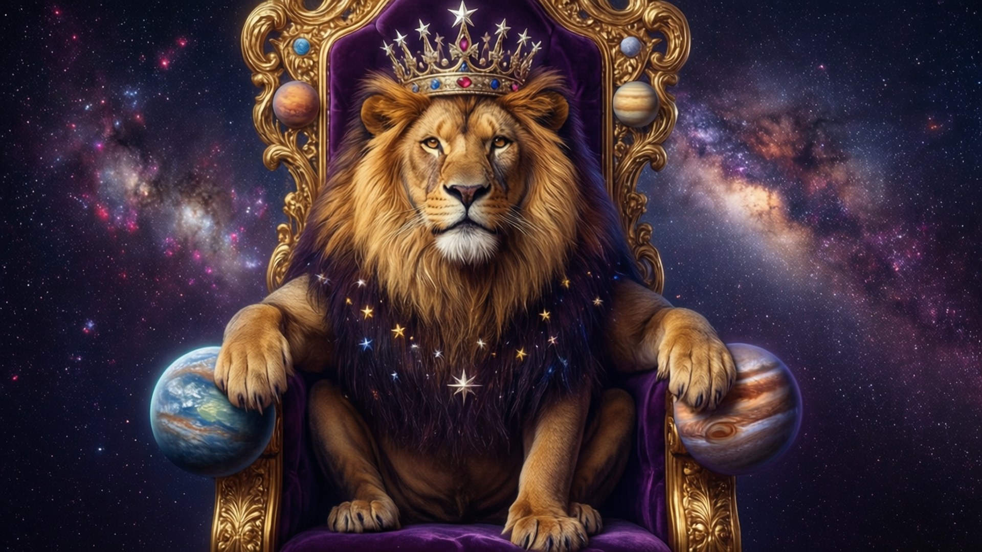 Taivaallinen valtaistuin Taustakuvat
