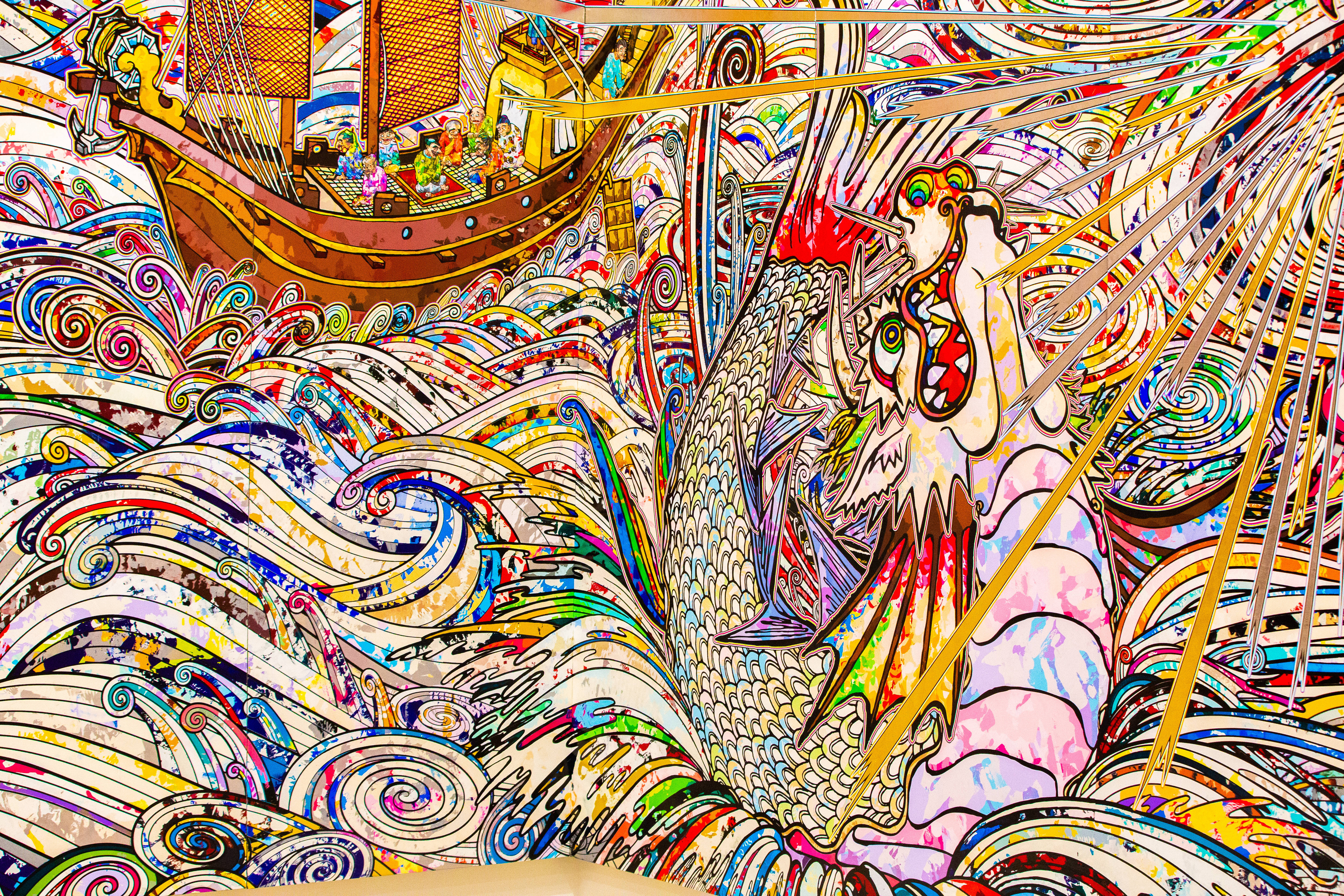 Takashi Murakami 4K Merenneito Taustakuvat