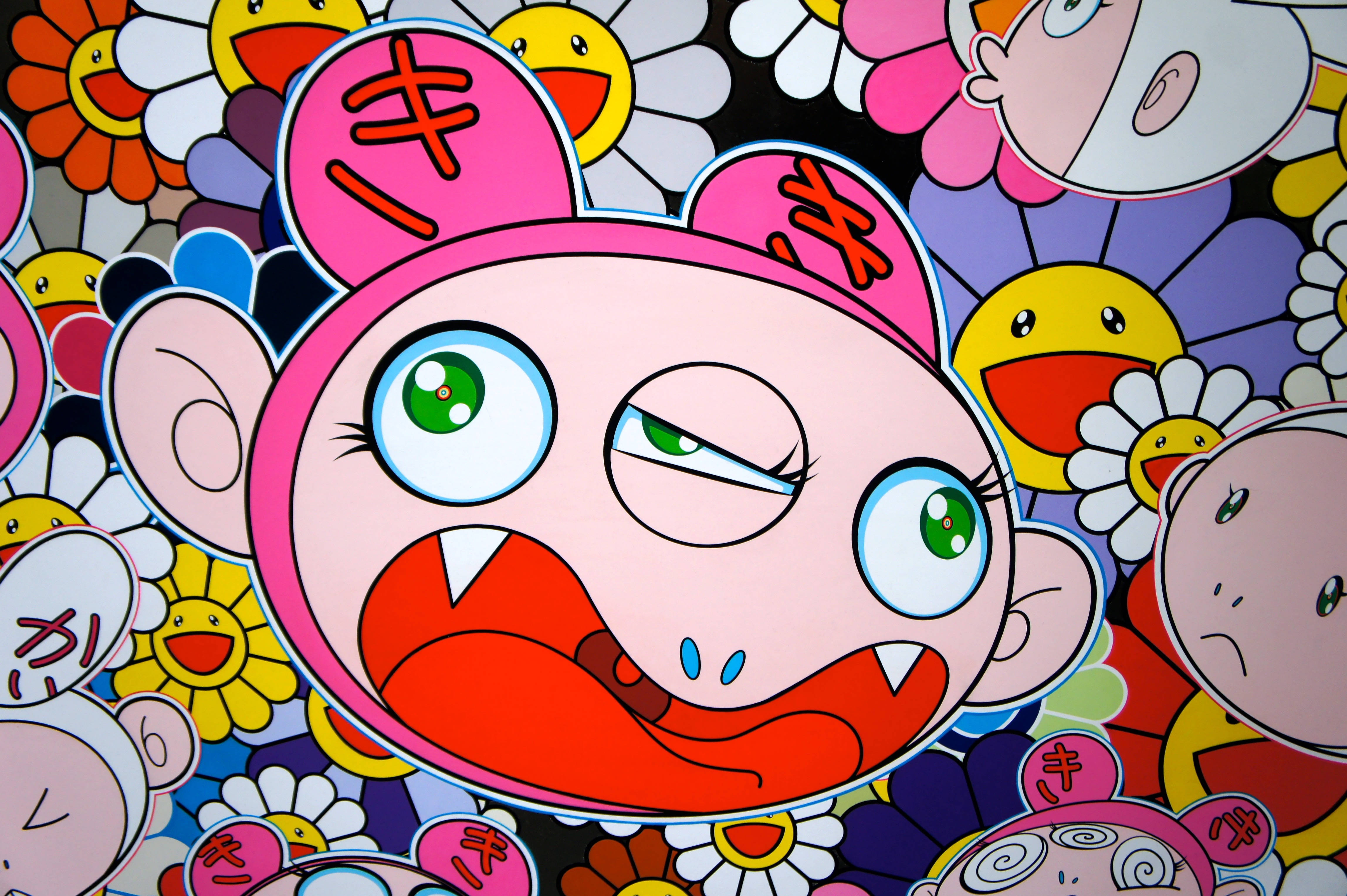 Takashi Murakami 4K Muukalainen Taustakuvat