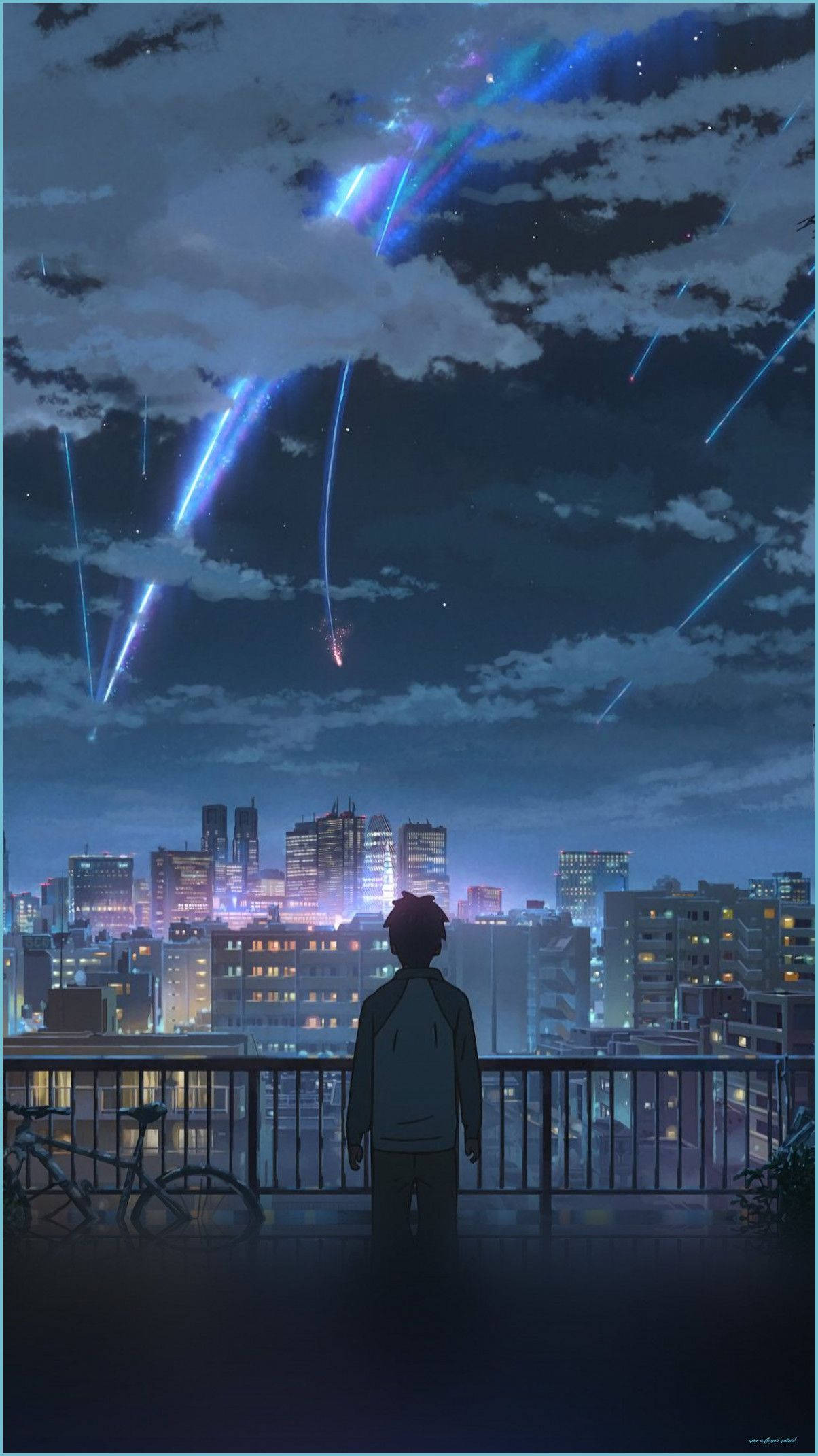Taki Tachibana elokuvasta Your Name -anime Taustakuvat