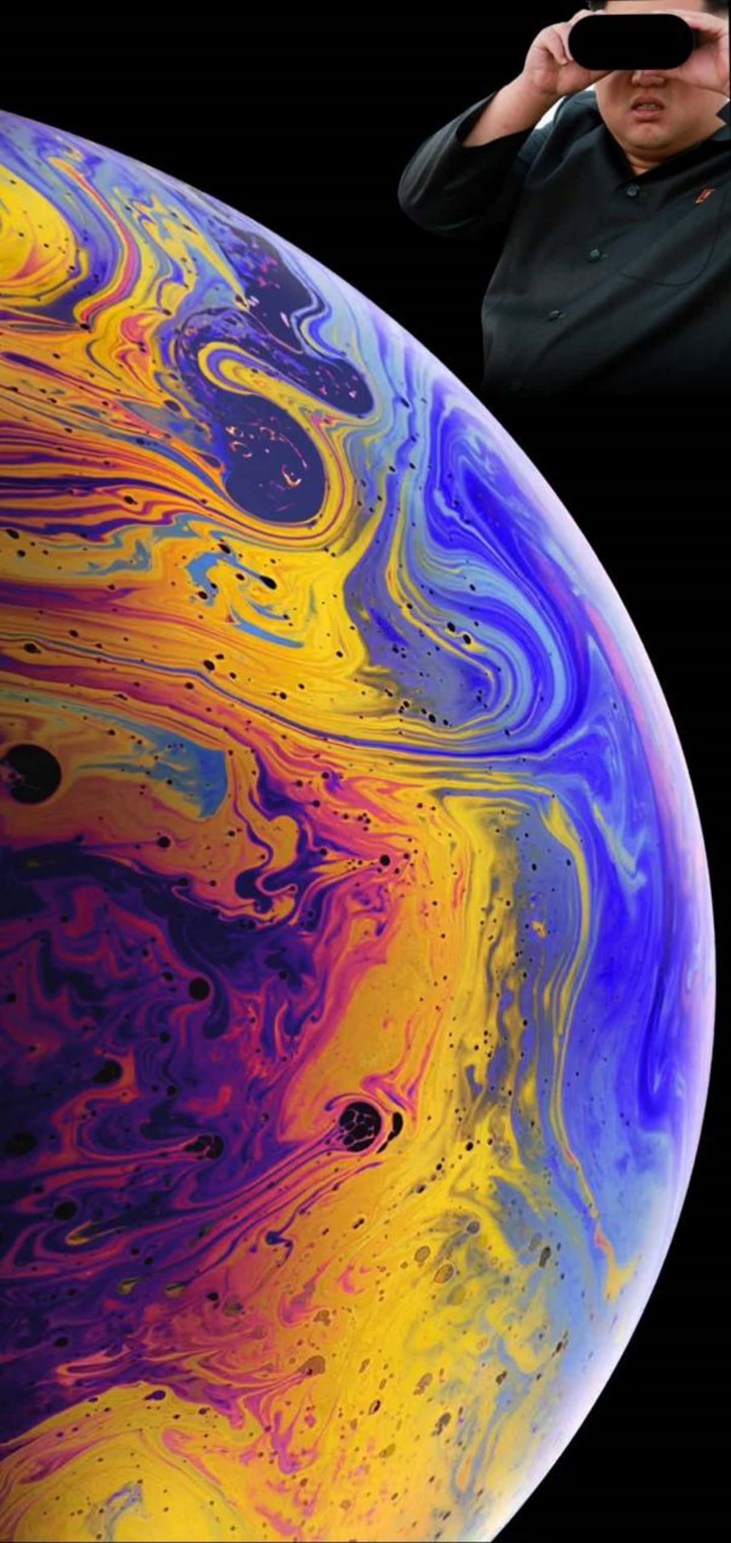 Taltioi maailman loisto upealla Galaxy S10 Plus -puhelimella Taustakuvat