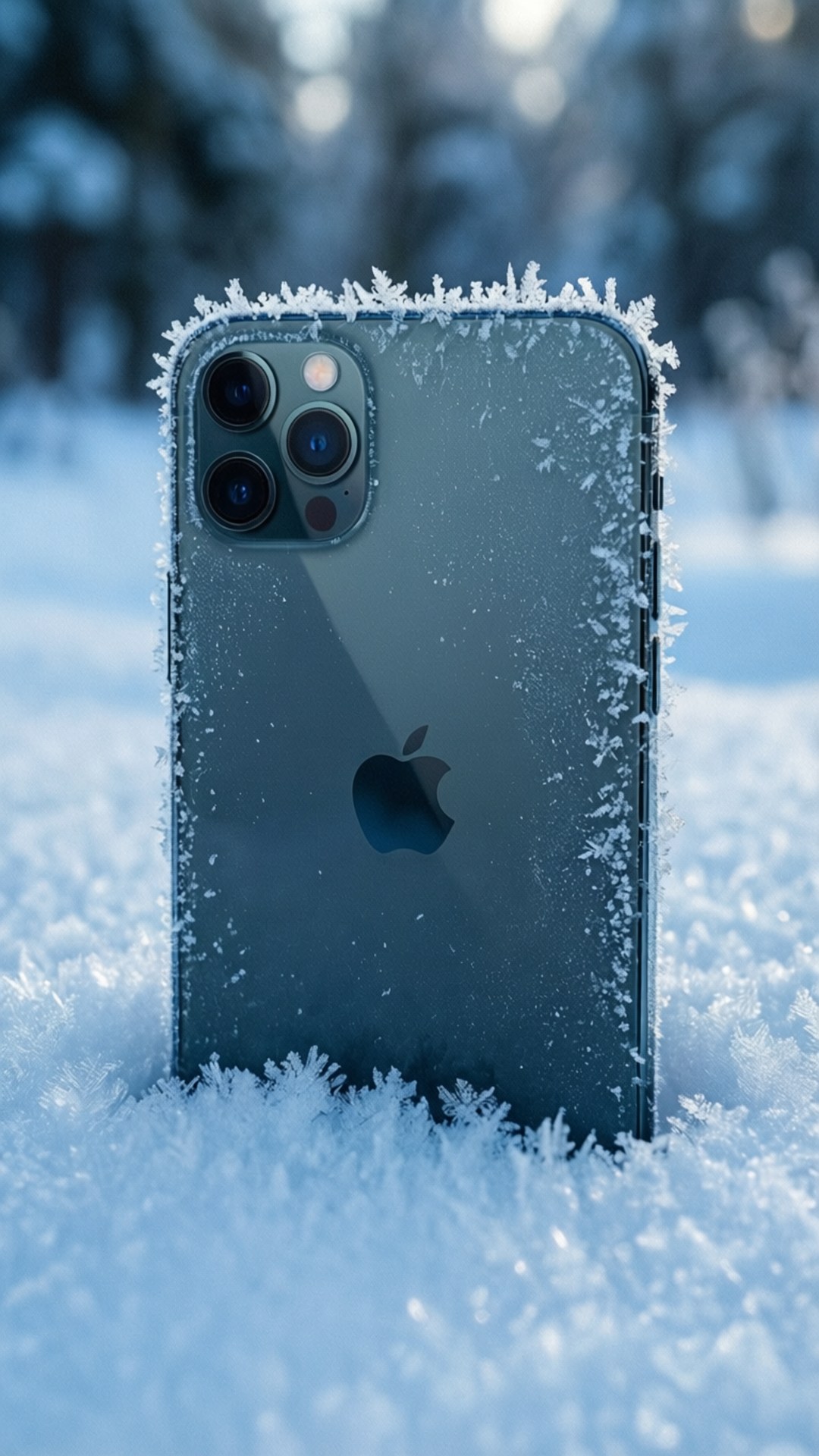 Talvipakkanen iPhone Taustakuvat