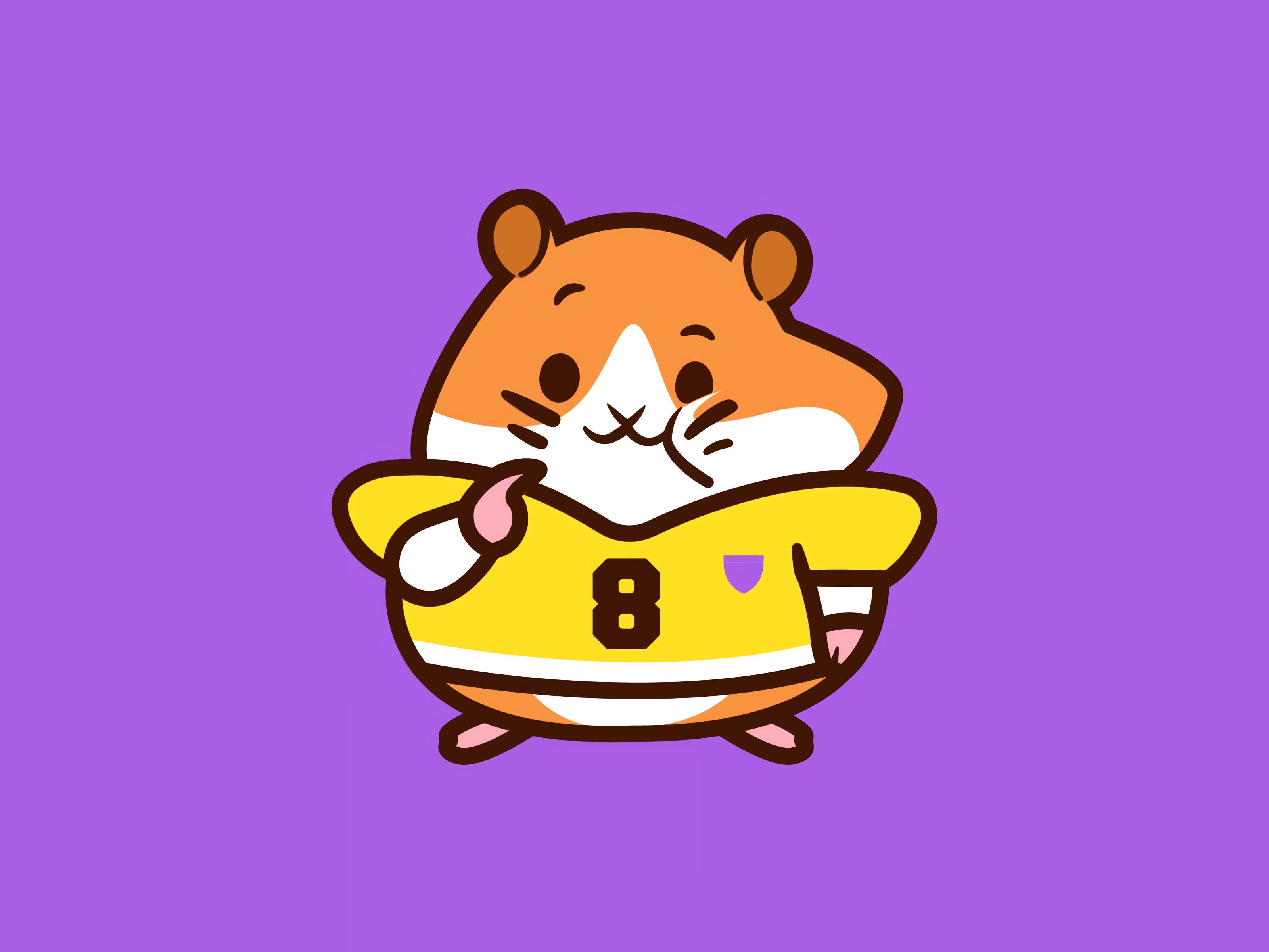 Tämä pieni hamsteri näyttää niin söpöltä! Taustakuvat