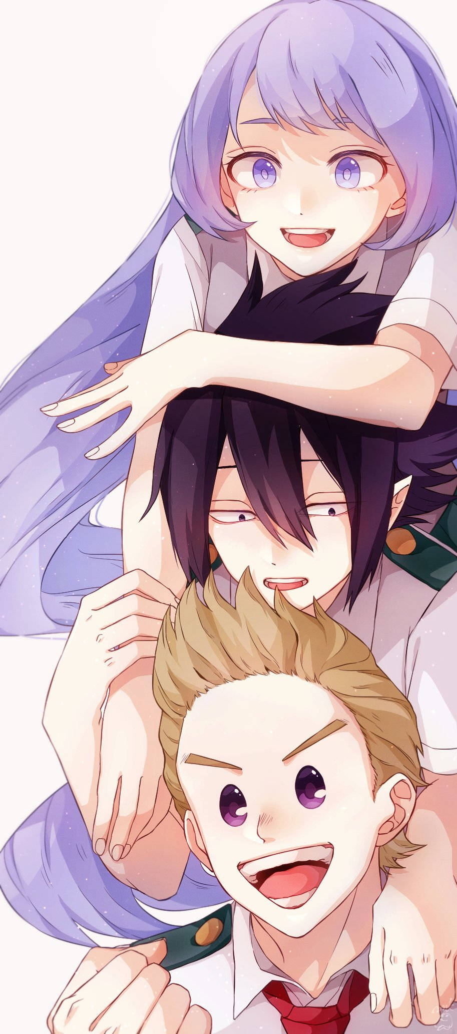 Tamaki Amajiki, My Hero Academian perinteinen altavastaaja Taustakuvat