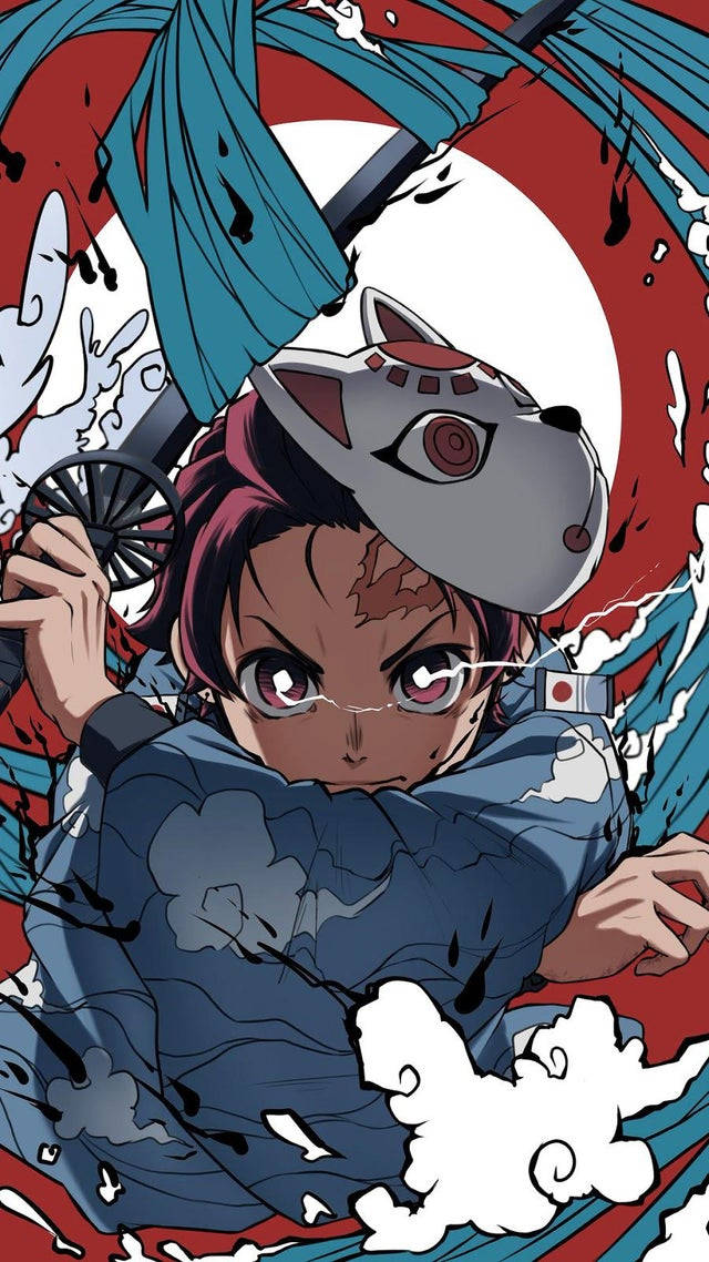 Tanjiro Vesi Demon Slayer PFP Taustakuvat