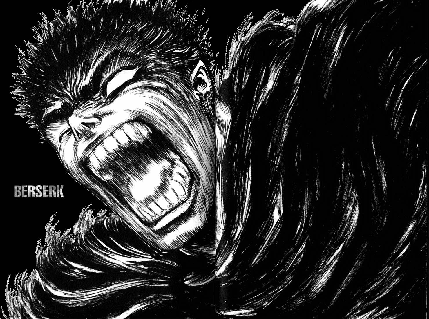 Tapaa Berserk Guts, peloton palkkasoturi. Taustakuvat