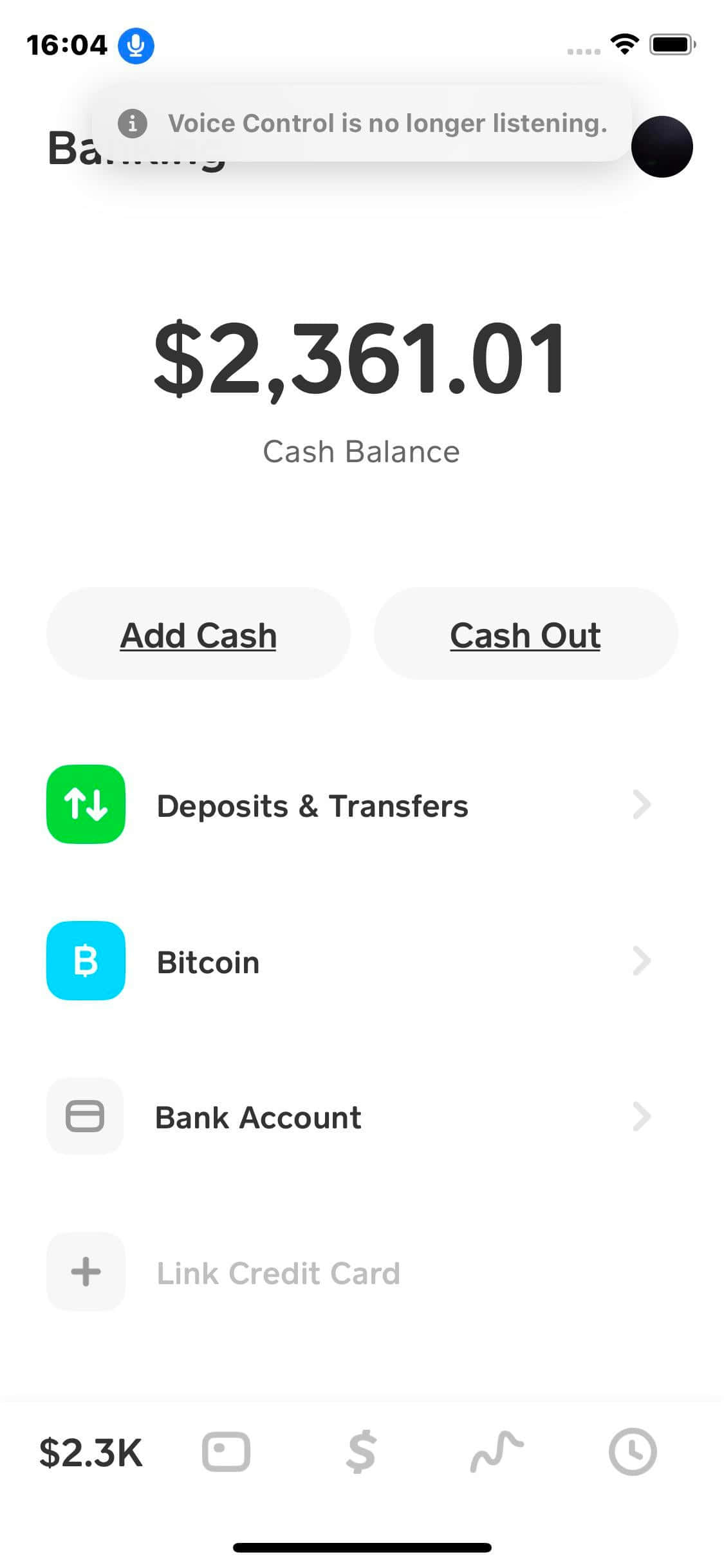 Tarkista saldosi milloin tahansa, missä tahansa Cash Appilla! Taustakuvat