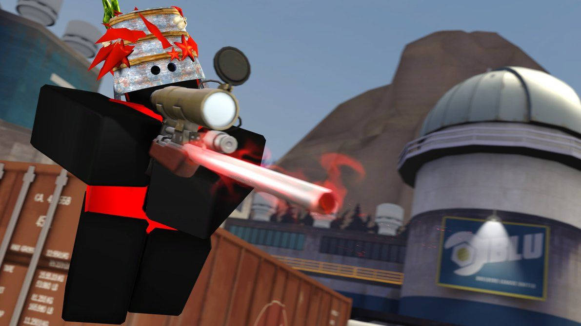 Tarkka-ampuja Roblox-hahmo Taustakuvat