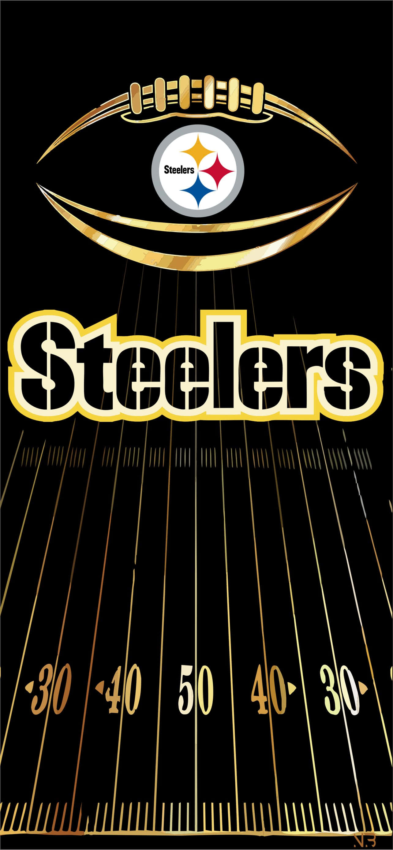 Tartu toimintaan - Hanki virallinen sovellus Pittsburgh Steelersille Taustakuvat