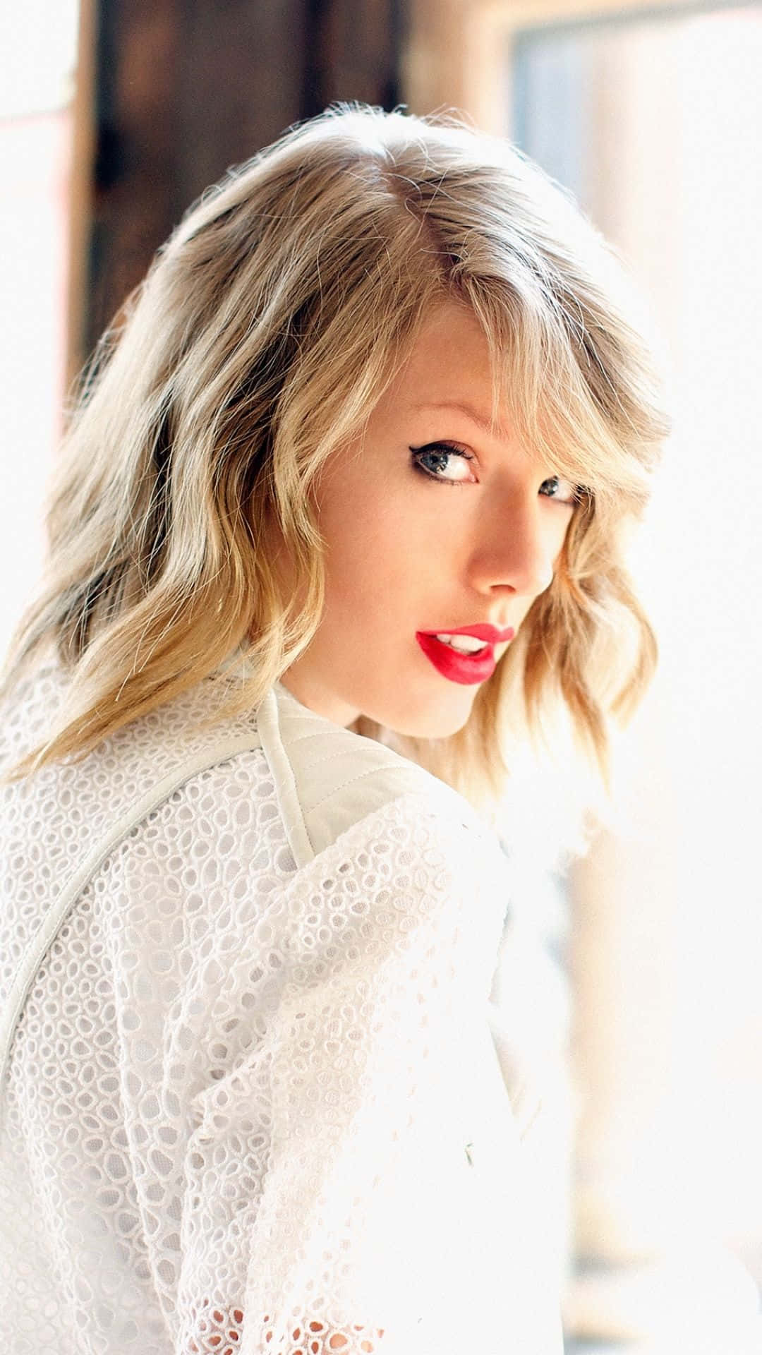 Taylor Swift iPhone klassinen punainen huulipuna Taustakuvat