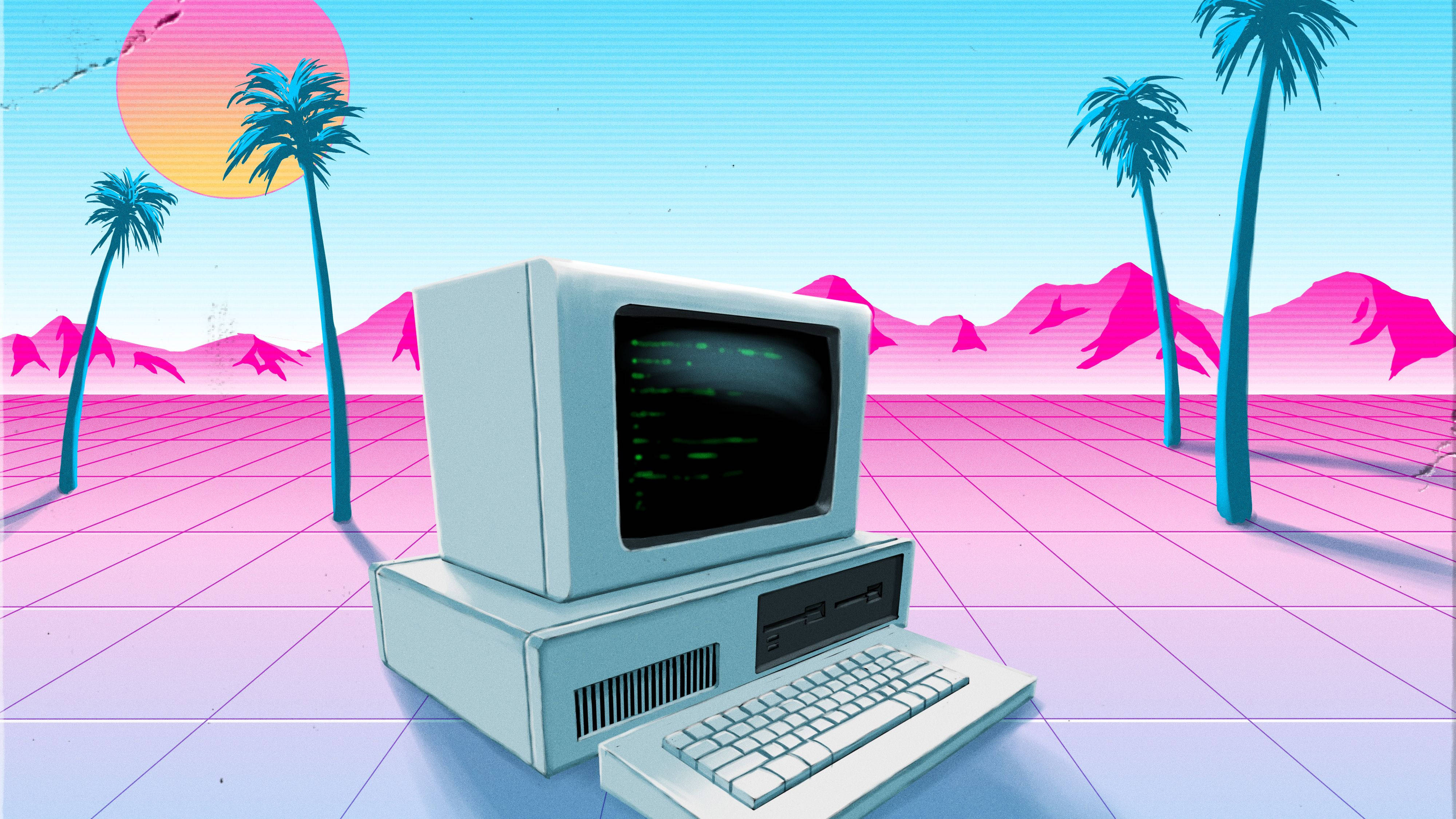 Technicolor-uni: Vaporwave-näppäimistön rakkaustarina Taustakuvat