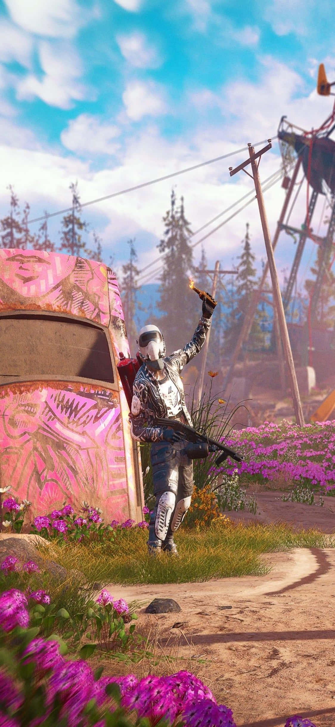 Tee rohkea loikkaus Far Cry 3:een iPhone X:lläsi! Taustakuvat