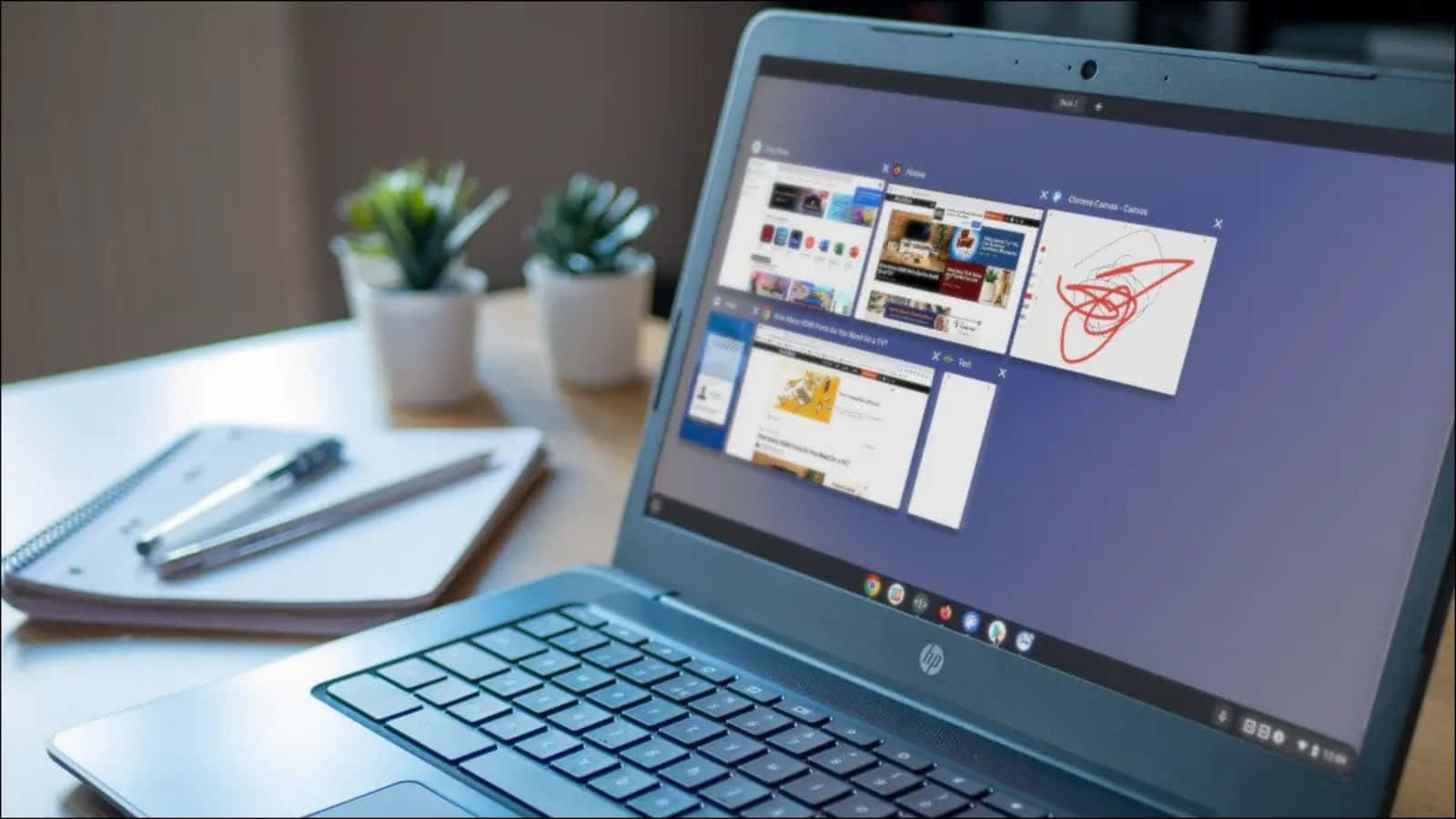 Tehoa läpi Chromebookeilla Taustakuvat