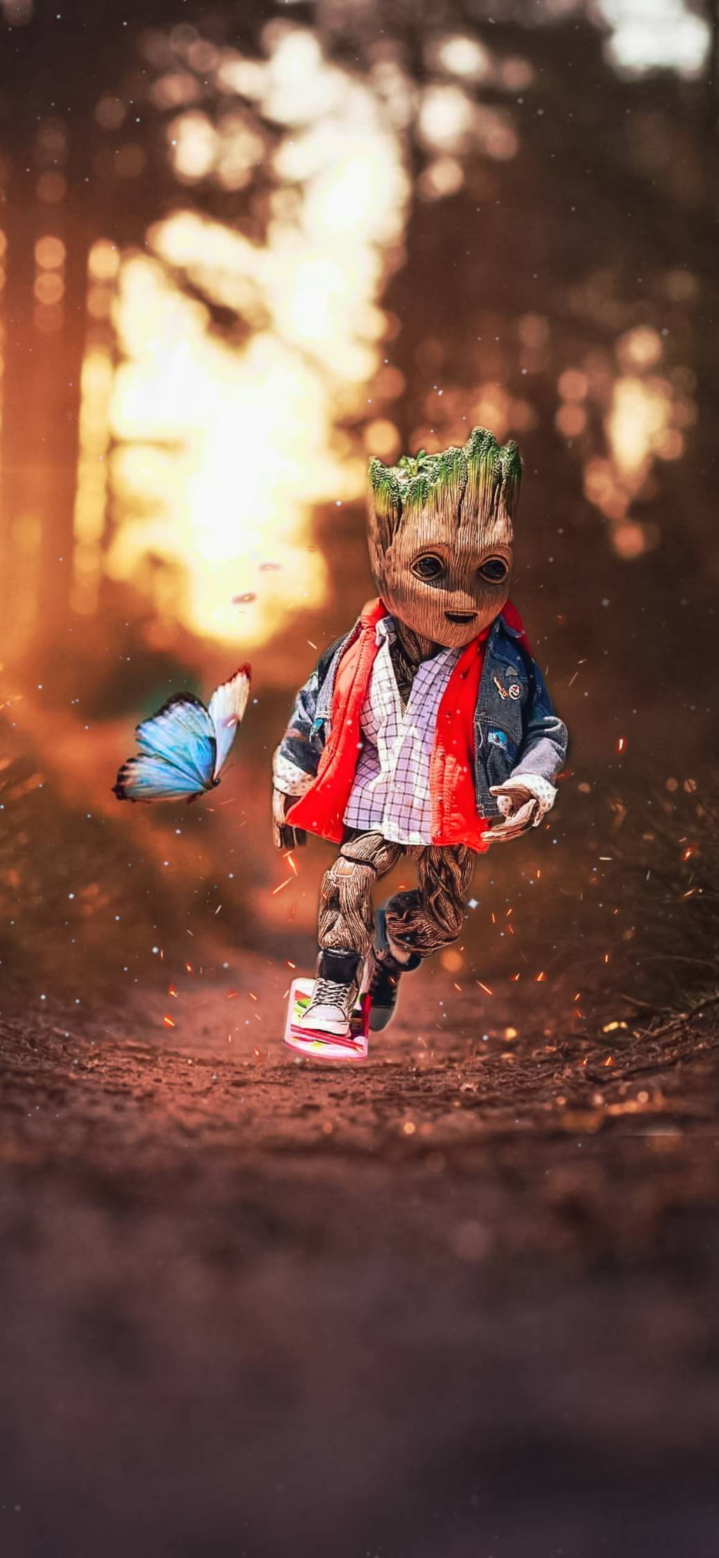 Teini-Groot Hienoissa Vaatteissa Taustakuvat