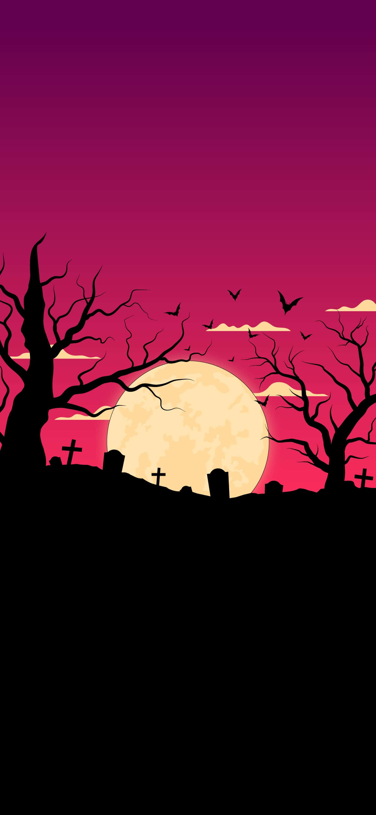 Temppu tai herkku! Juhli tätä halloweenia karmivalla, mukautetulla puhelimen taustakuvalla. Taustakuvat