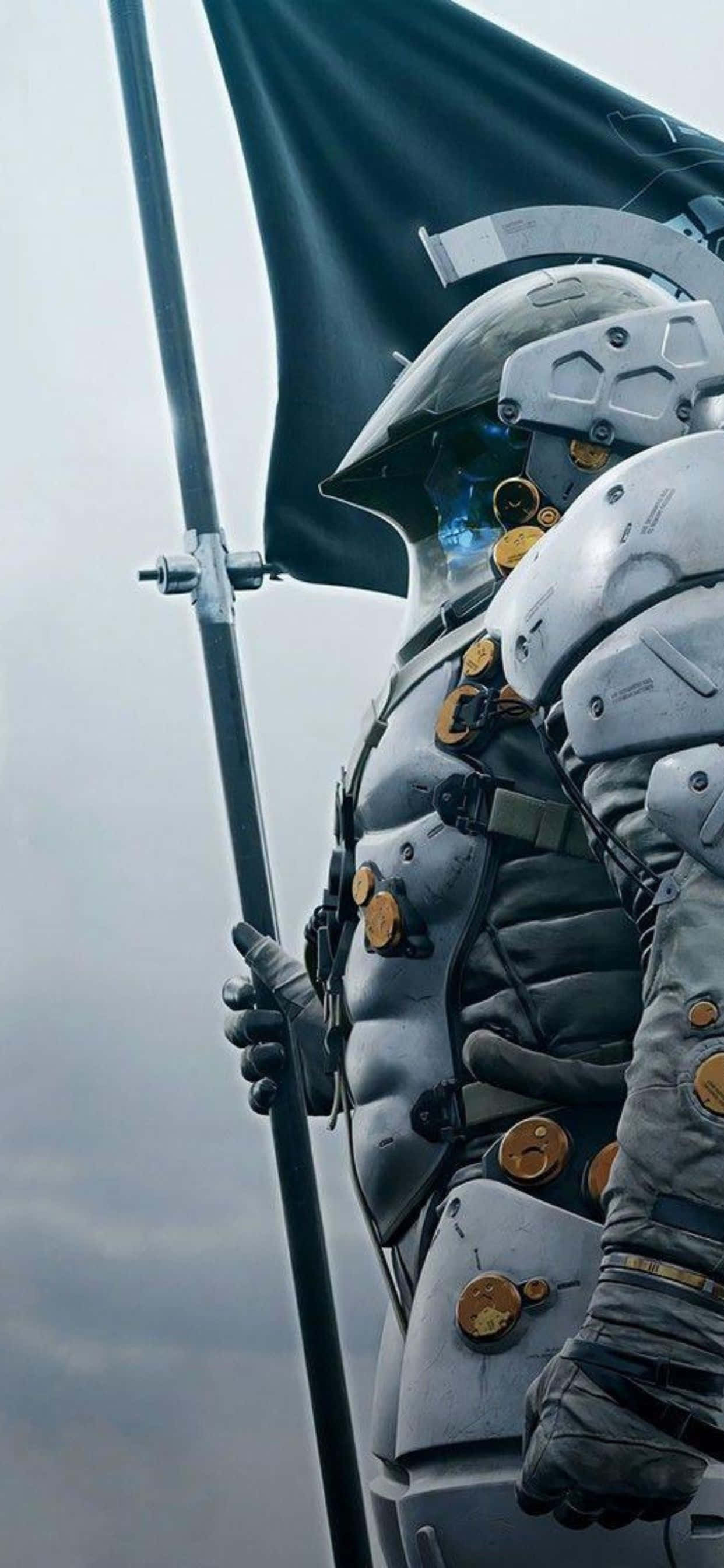 Tervetuloa Death Strandingin maailmaan iPhone Xs Maxilla Taustakuvat