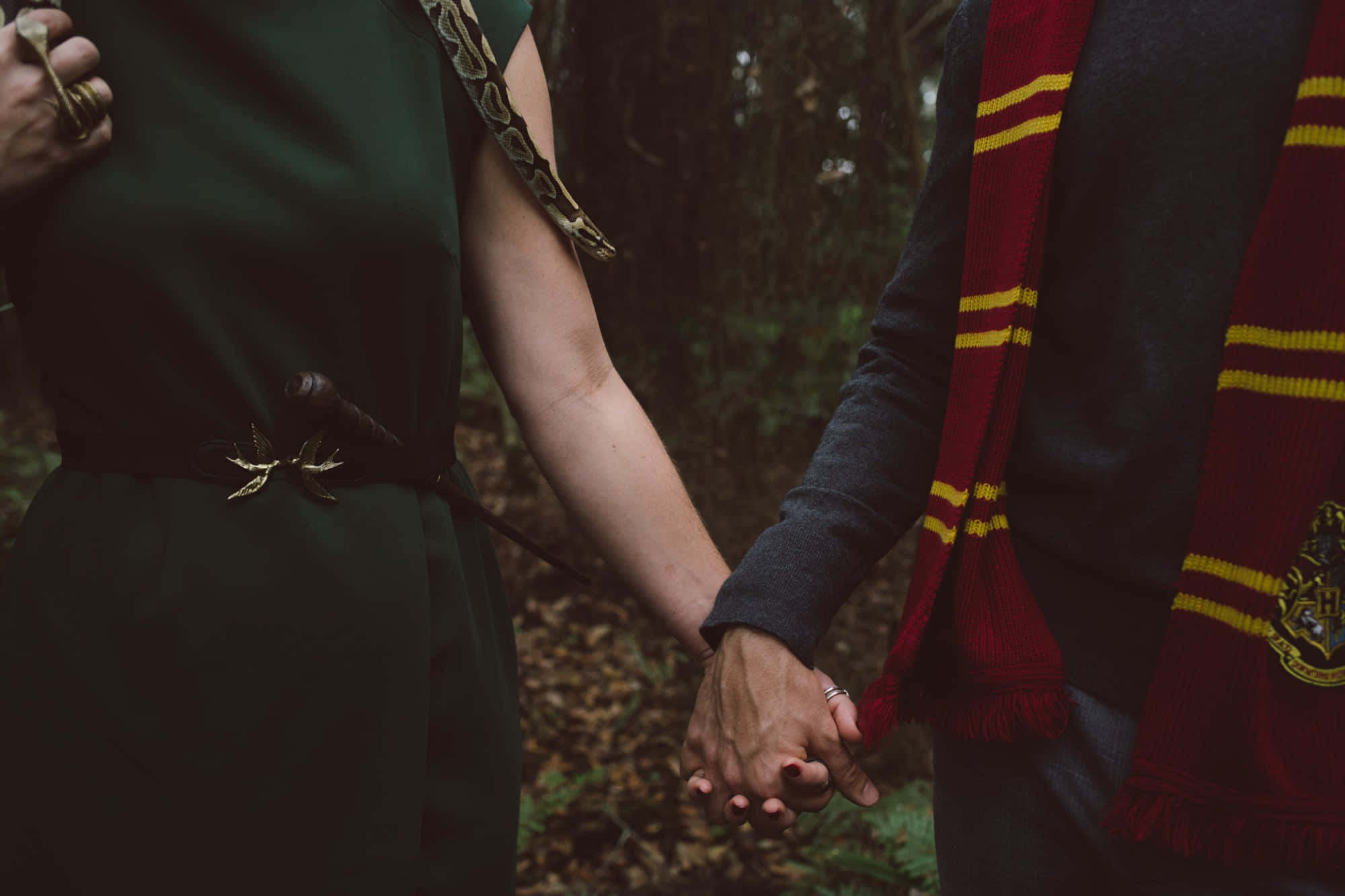 Tervetuloa Slytherin-estetiikkaan, omaksu sisäinen käärmeesi! Taustakuvat