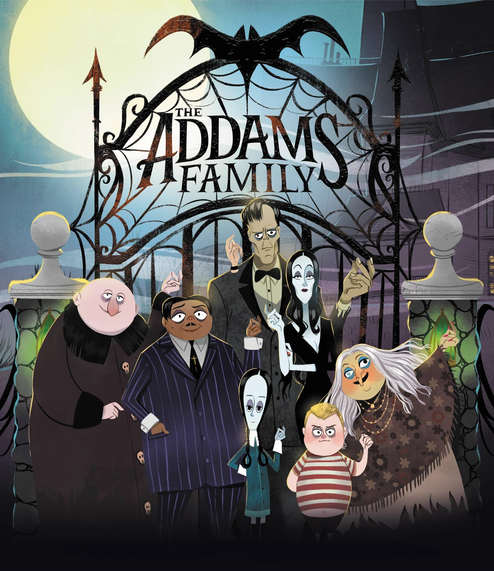 The Addams Family -sarjakuvapiirros Taustakuvat