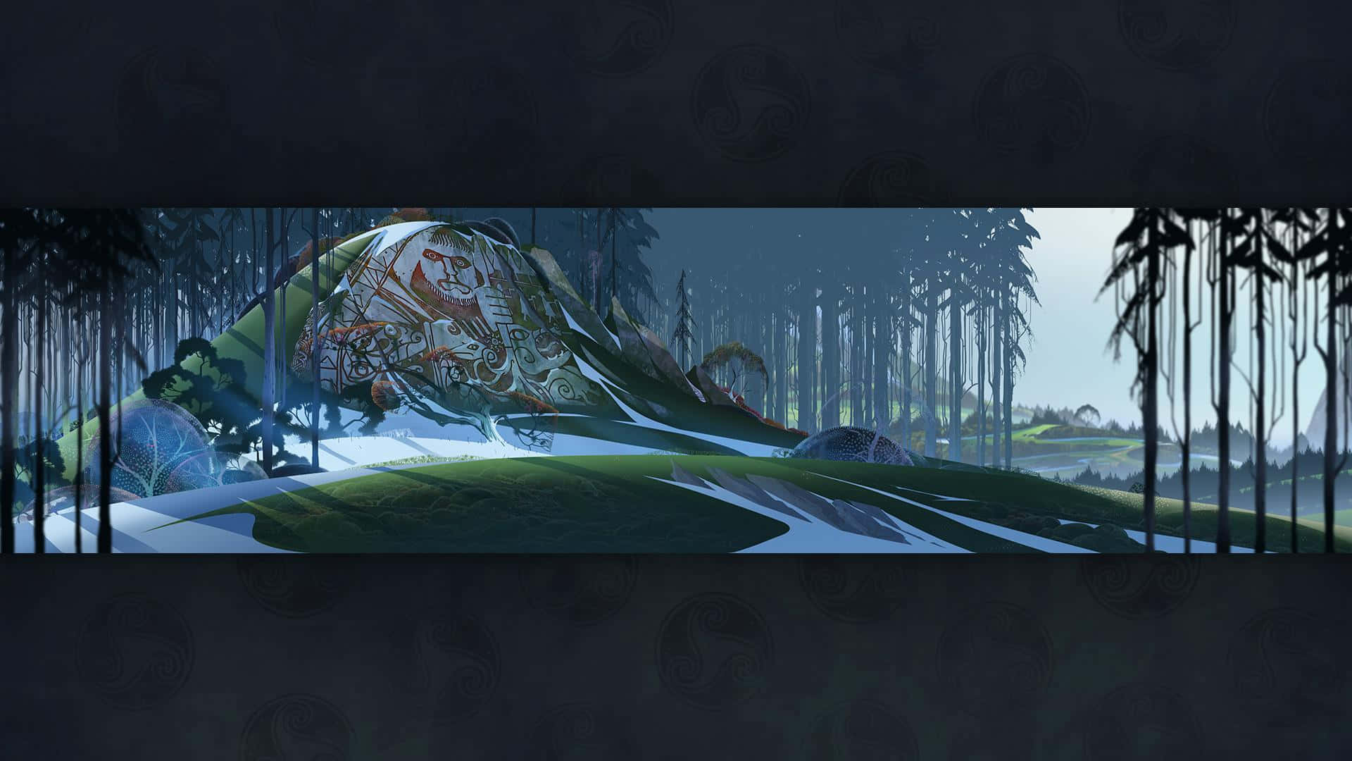 The Banner Saga - Metsätausta Taustakuvat