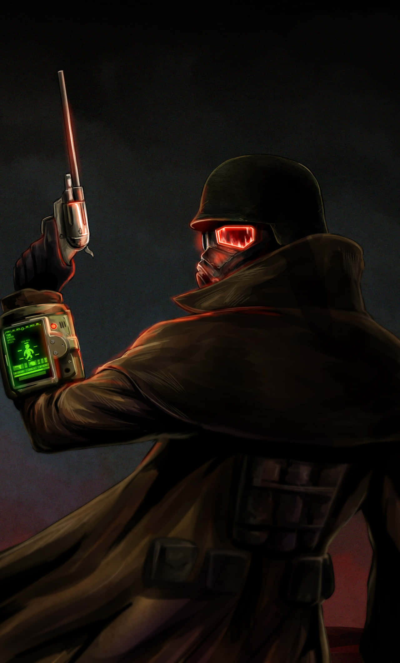 The Courier Fallout NV -puhelin Taustakuvat