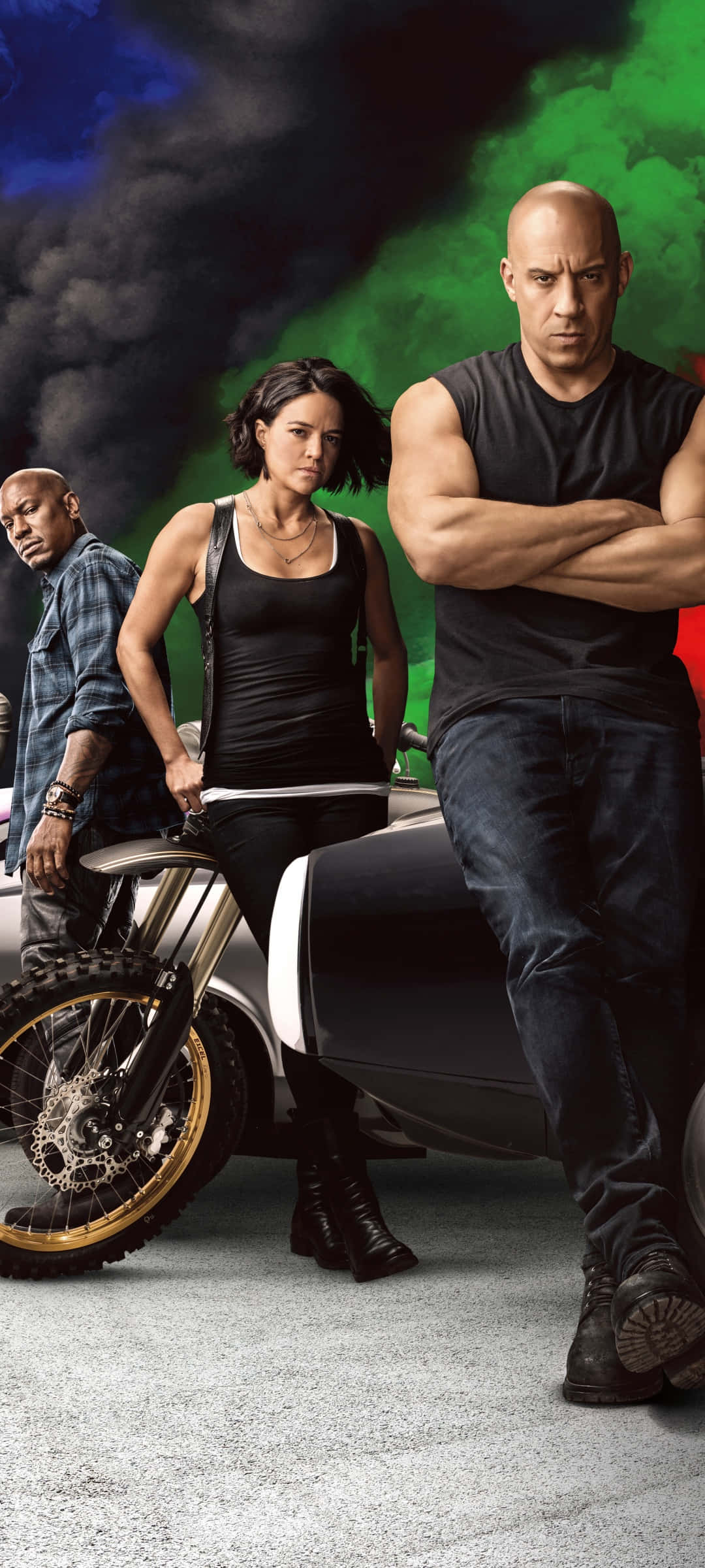 The Fast and the Furious -elokuvajuliste Taustakuvat