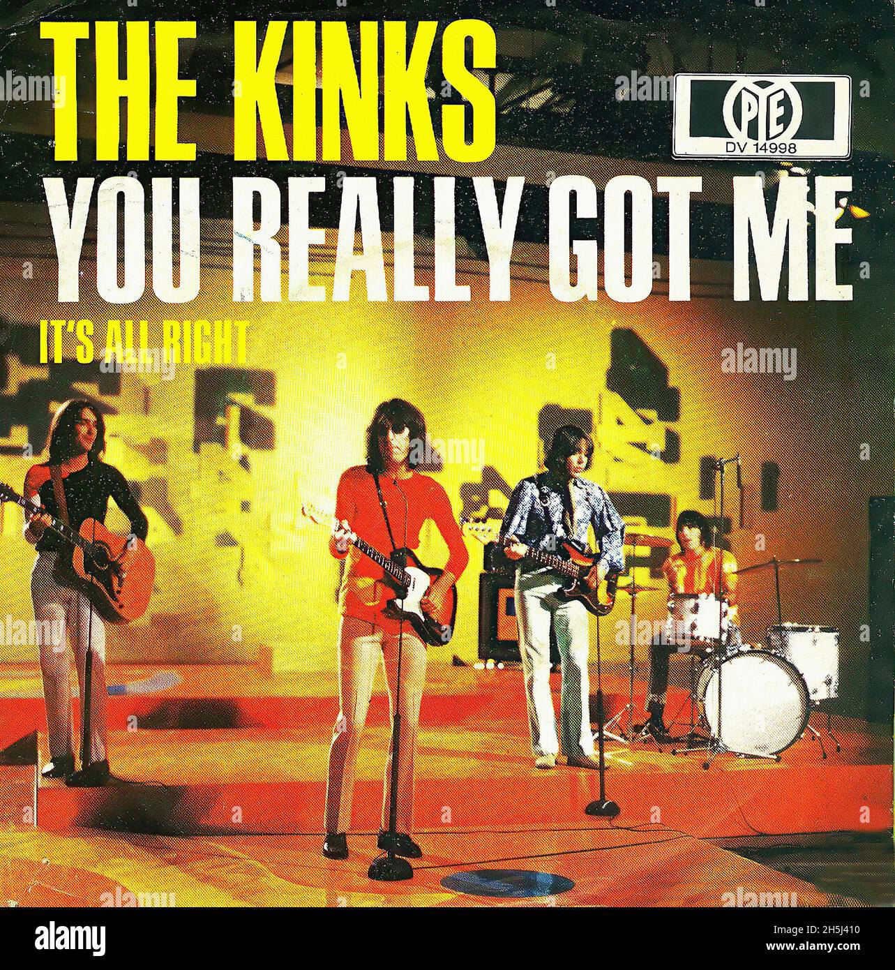 The Kinks – You Really Got Me -kansi Taustakuvat