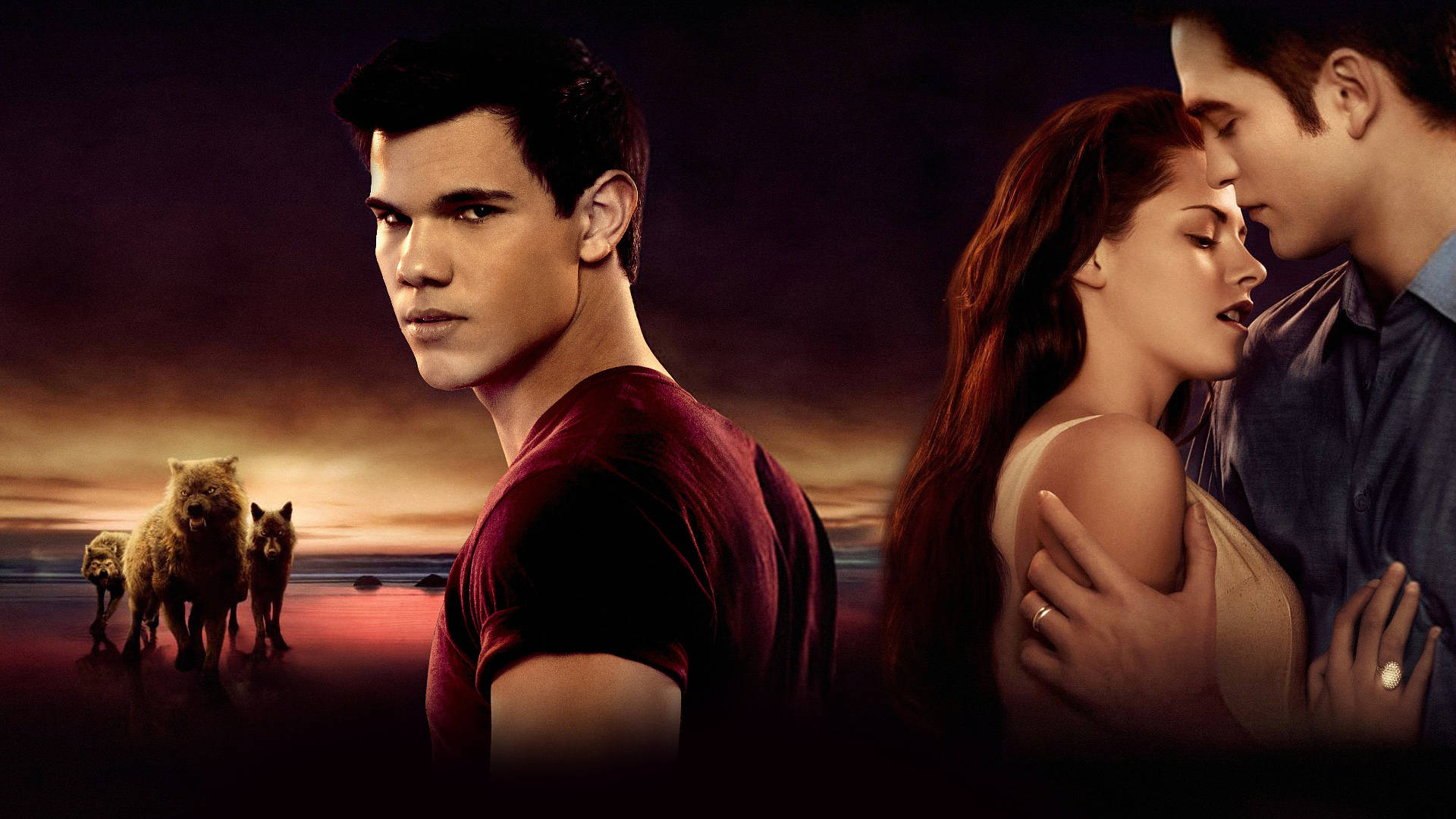 The Twilight Saga Jacob Bella Edward Taustakuvat